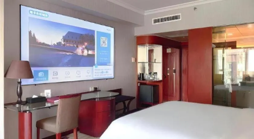 Bed in Shenzhen Hongfeng Hotel (Luohu Branch)