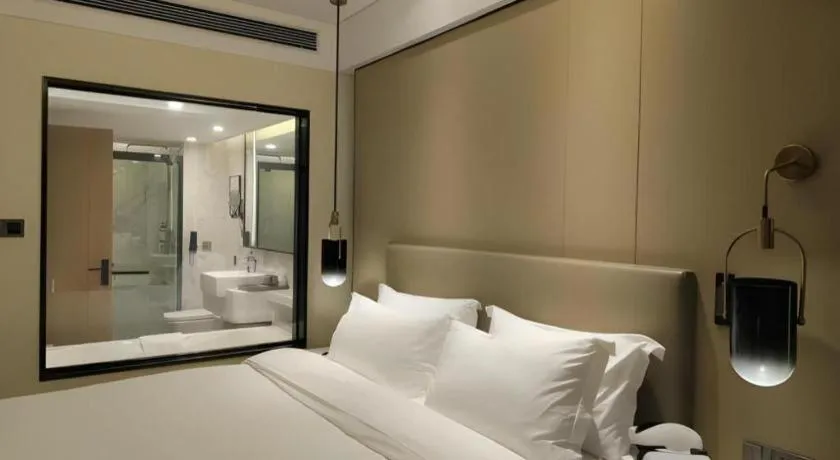 Bed in Shenzhen Hongfeng Hotel (Luohu Branch)