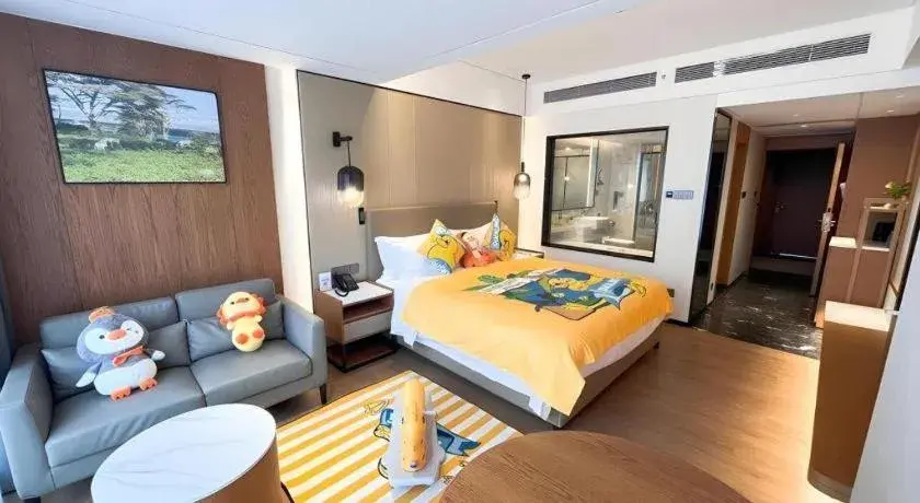 Bed in Shenzhen Hongfeng Hotel (Luohu Branch) Bed in Shenzhen Hongfeng Hotel (Luohu Branch)