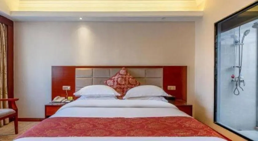 Bed in Overseas Chinese Hotel