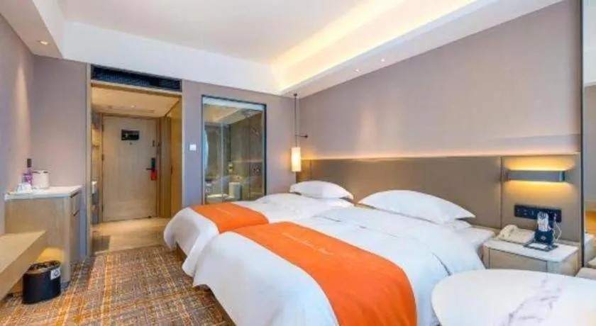 Bed in Overseas Chinese Hotel