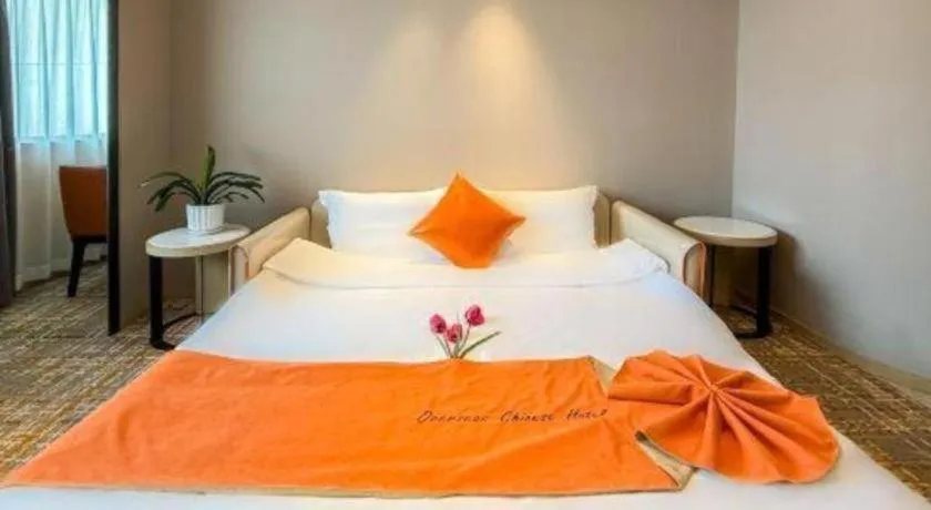 Bed in Overseas Chinese Hotel
