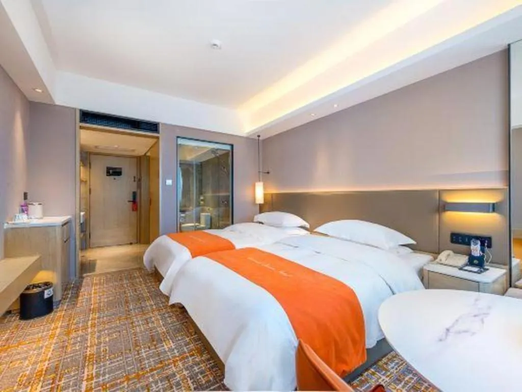 Bed in Overseas Chinese Hotel