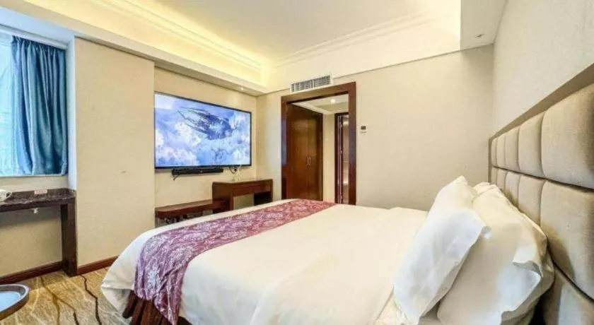 Bed in Overseas Chinese Hotel