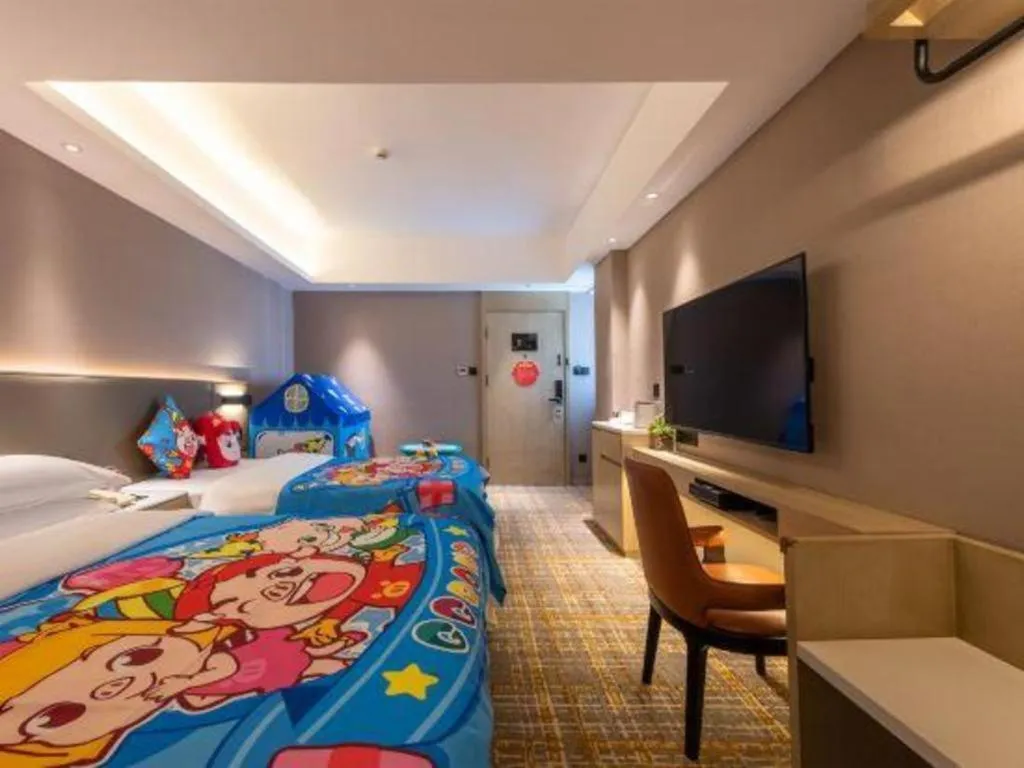 Bed in Overseas Chinese Hotel