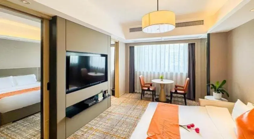 Bed in Overseas Chinese Hotel Bed in Overseas Chinese Hotel