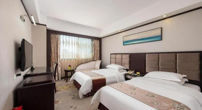 Bed in Overseas Chinese Hotel