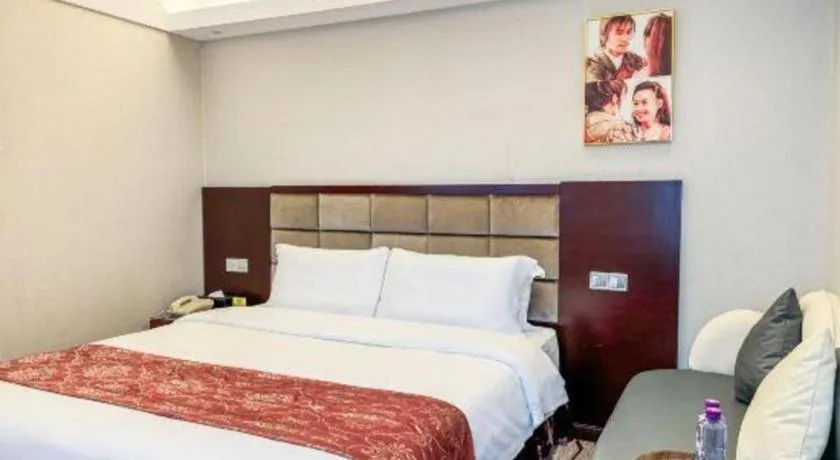 Bed in Overseas Chinese Hotel