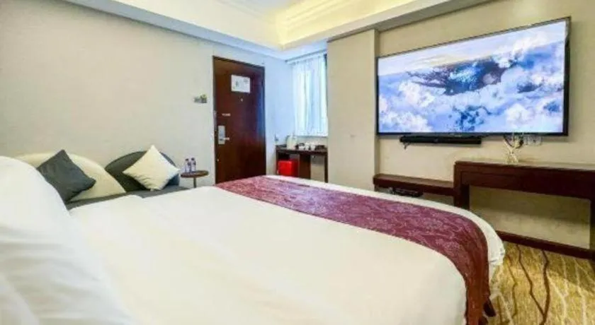 Bed in Overseas Chinese Hotel