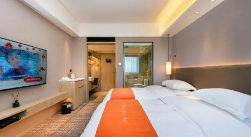 Bed in Overseas Chinese Hotel