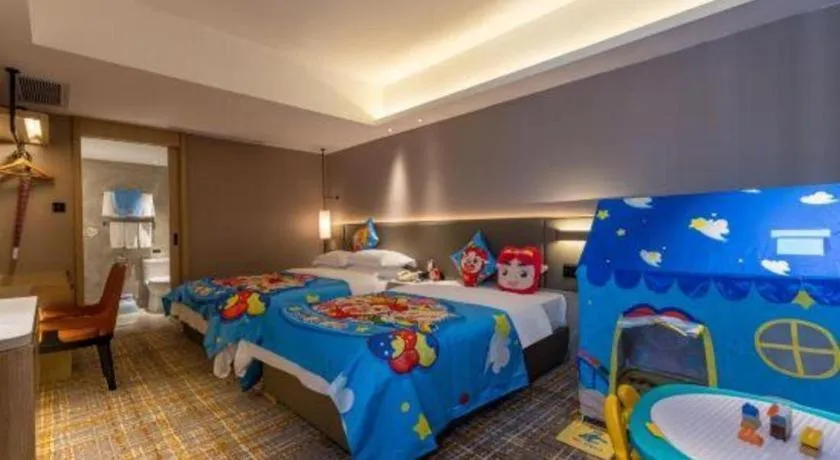 Bed in Overseas Chinese Hotel