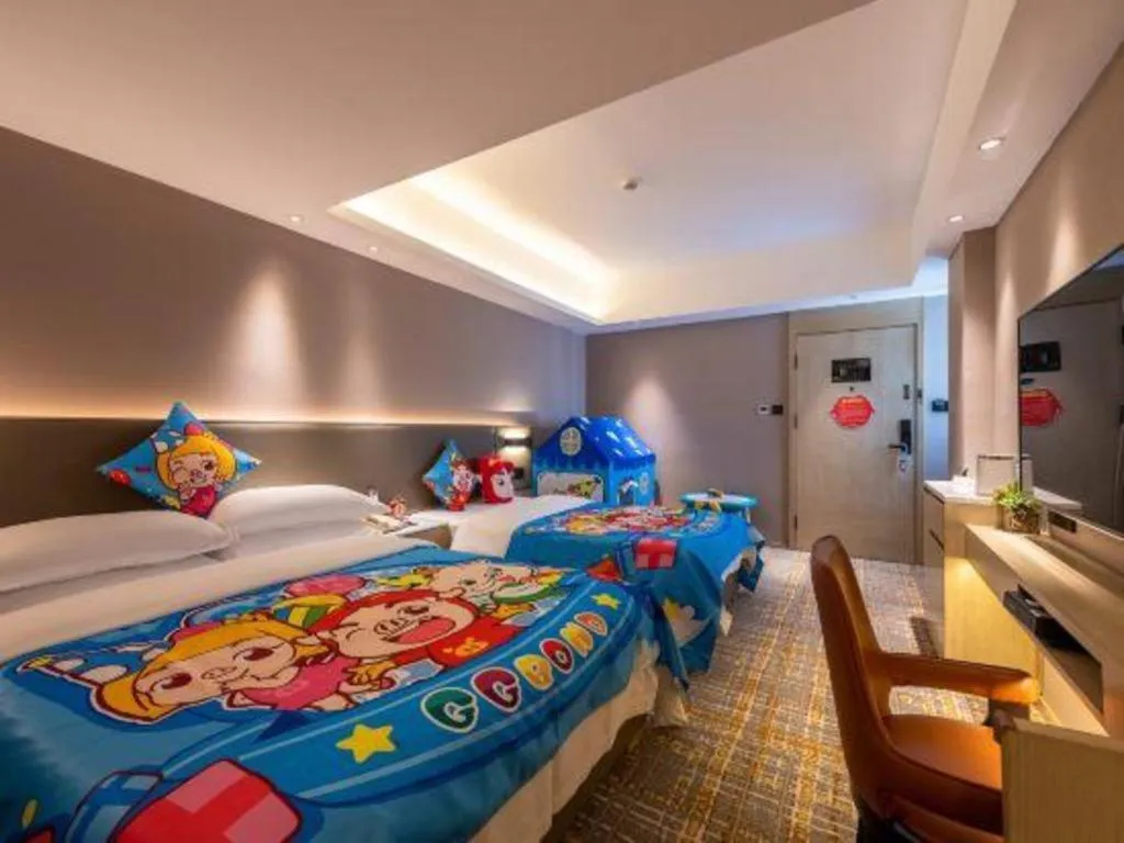 Bed in Overseas Chinese Hotel