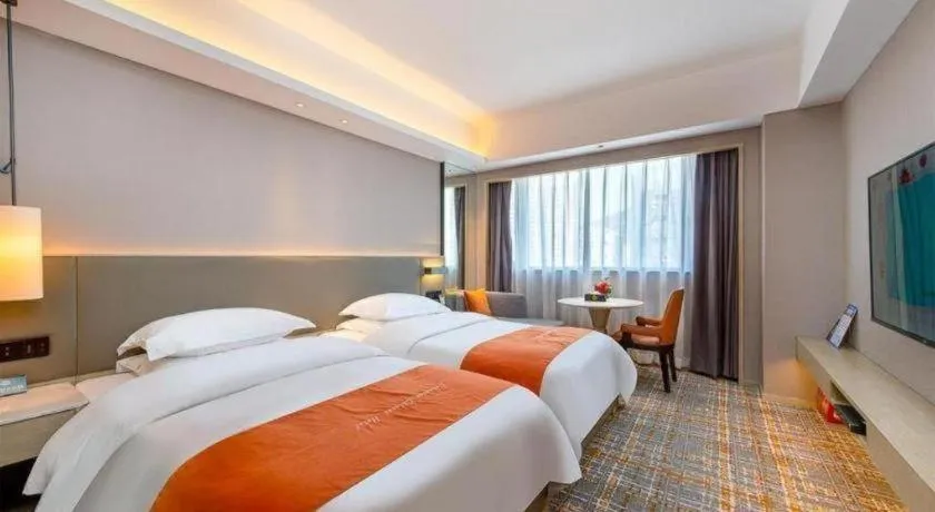 Bed in Overseas Chinese Hotel