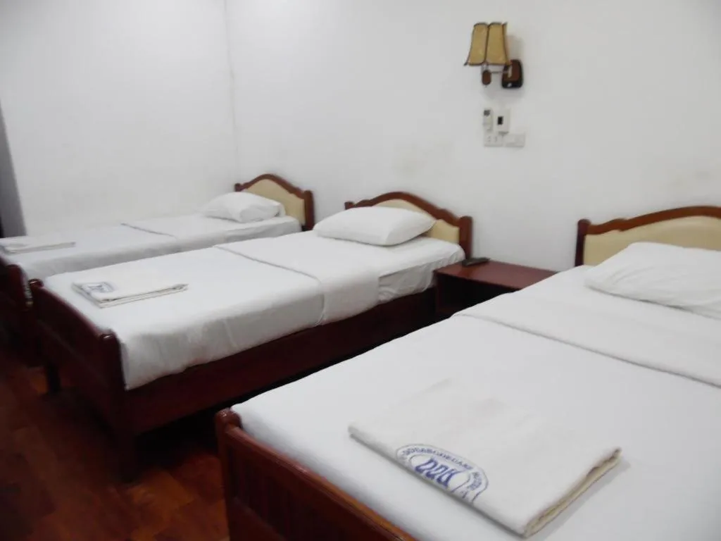 Bed in Douang Deuane hotel