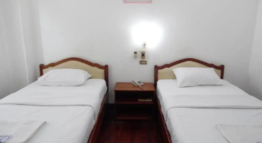 Bed in Douang Deuane hotel