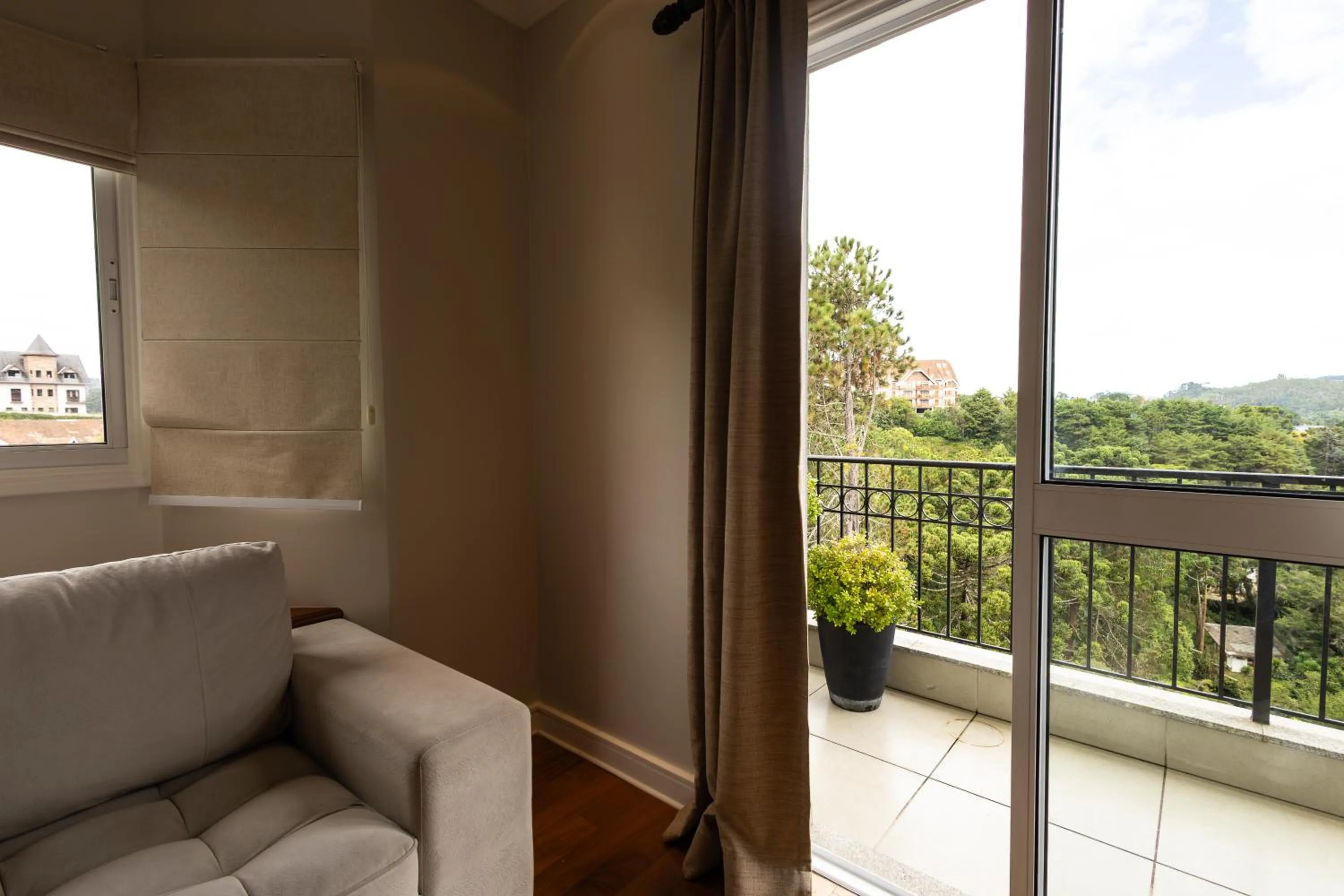 Patio in Pousada Lá Bas