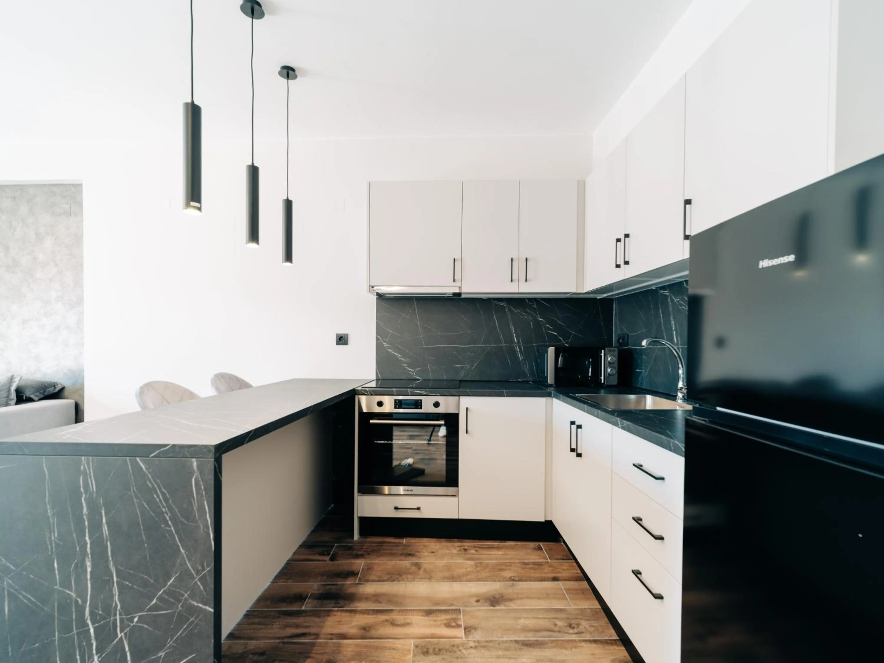 Kitchen or kitchenette in Castle View Ioannina