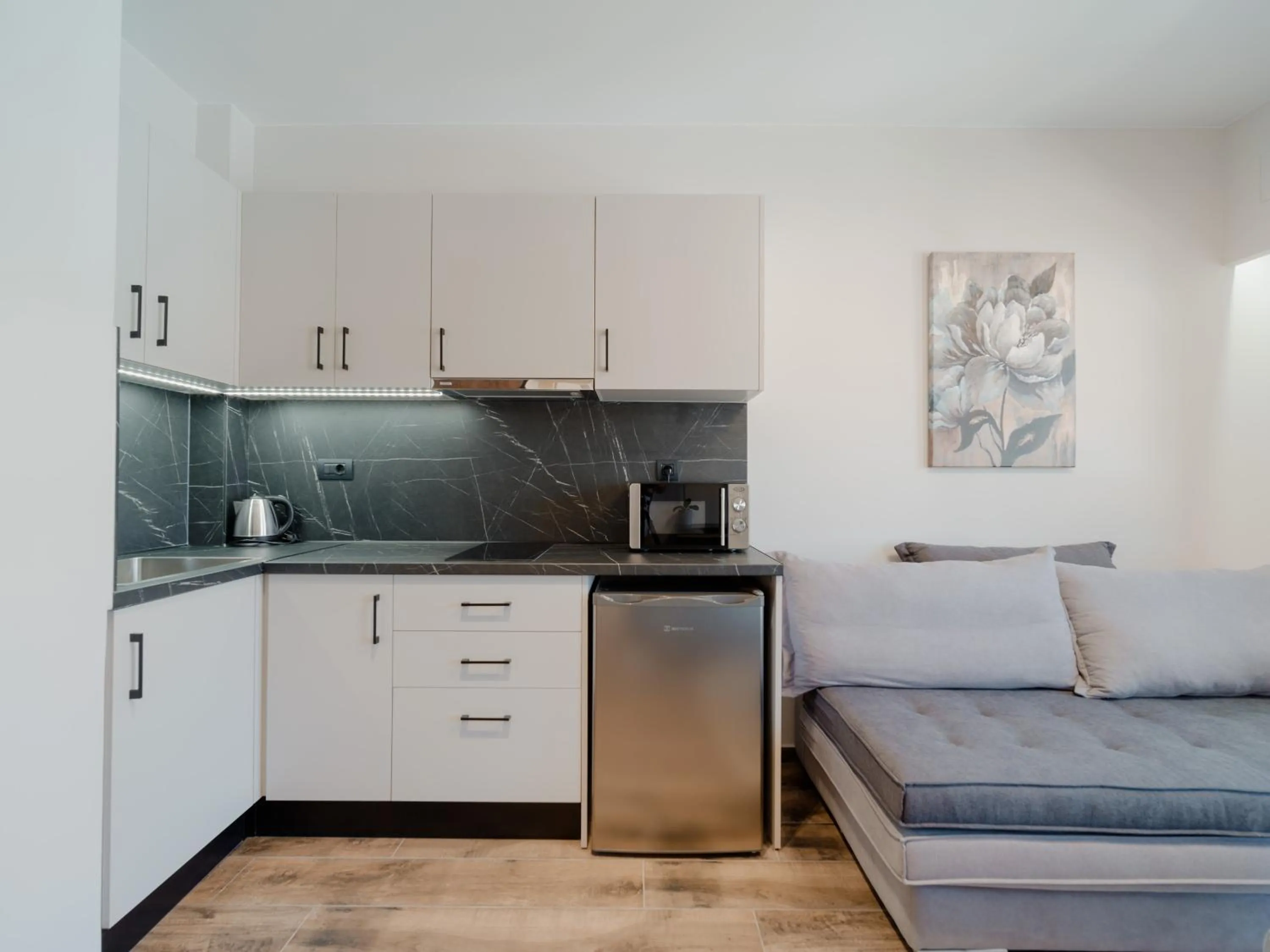 Kitchen or kitchenette in Castle View Ioannina