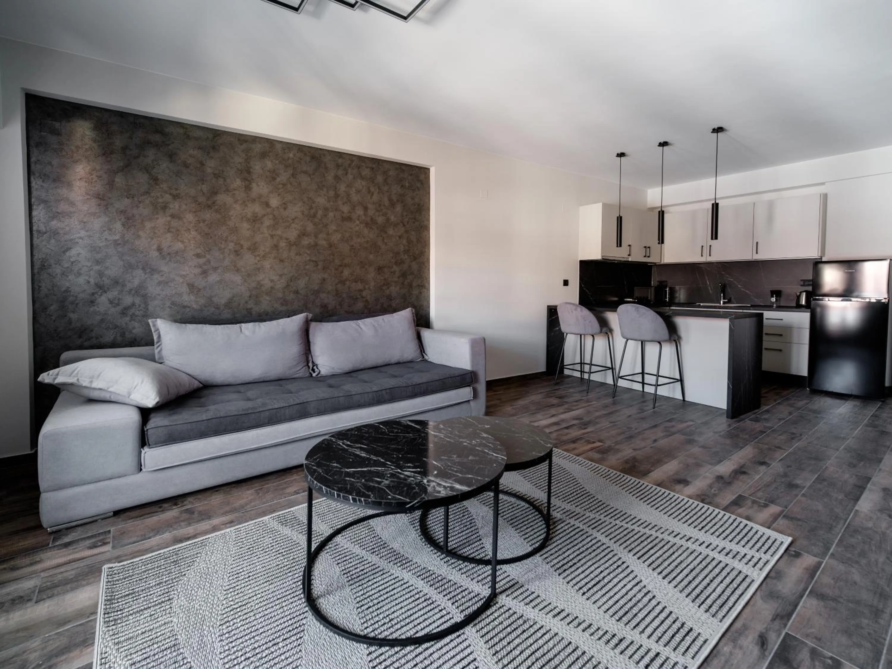 Living room in Castle View Ioannina