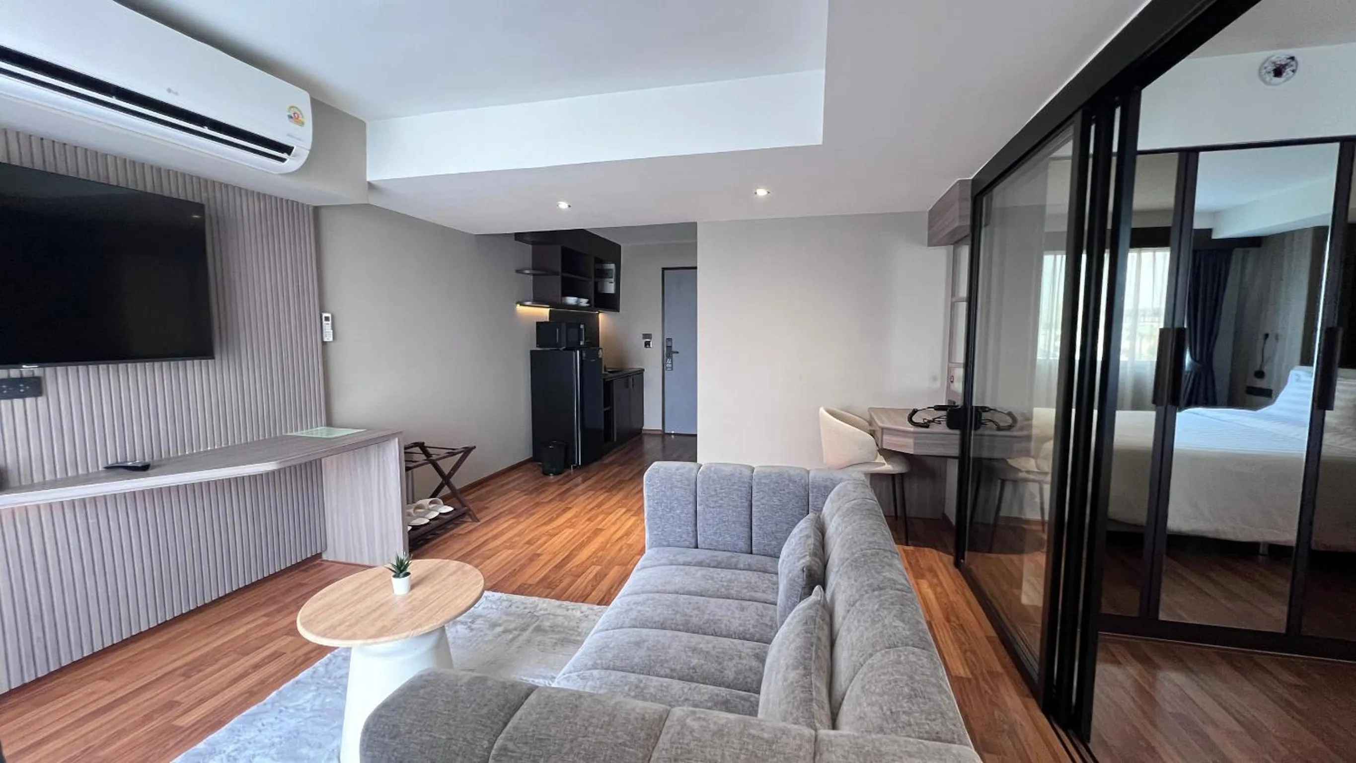 Photo of the whole room, Bed in We Hotel