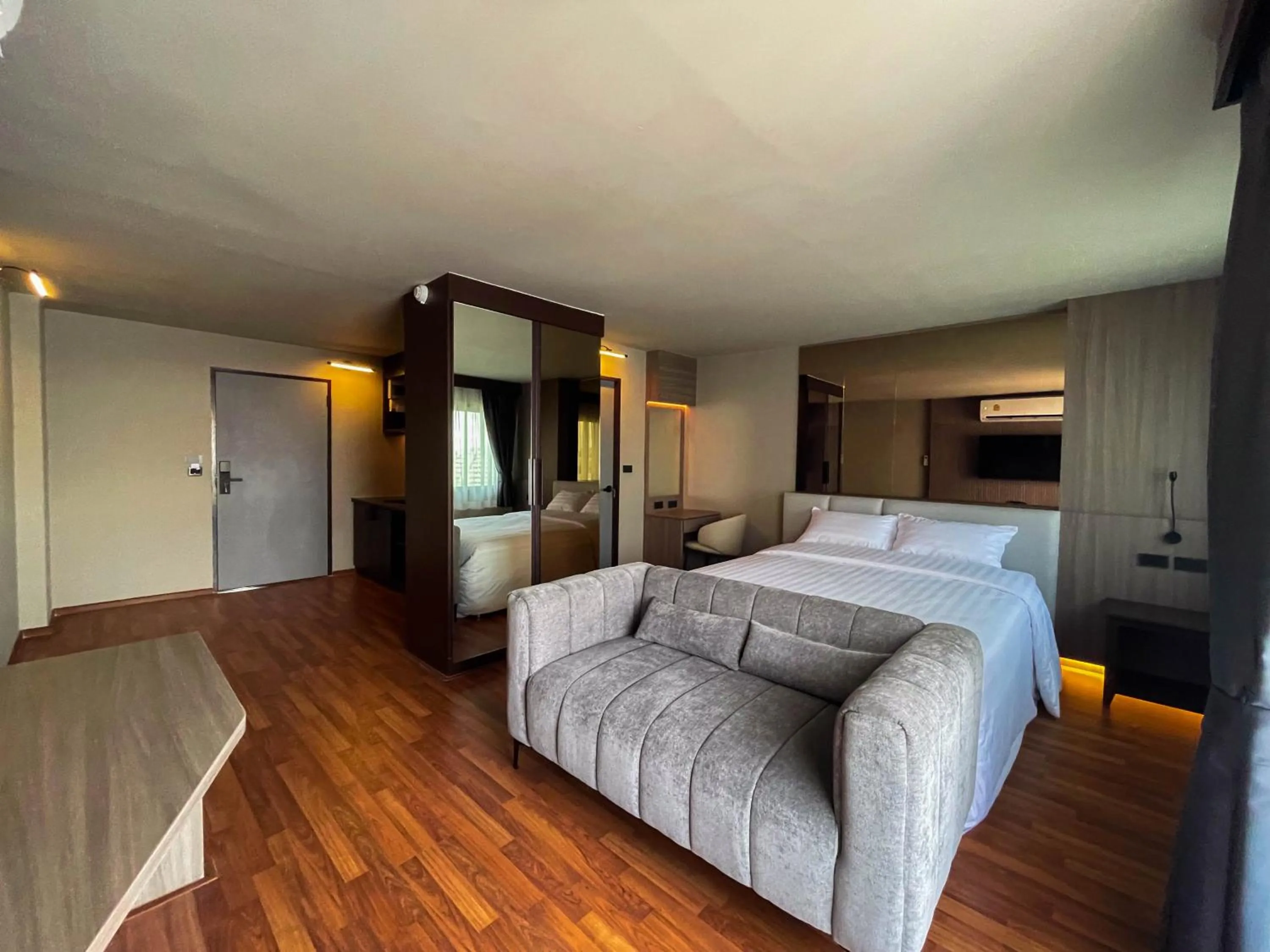 Photo of the whole room, Bed in We Hotel