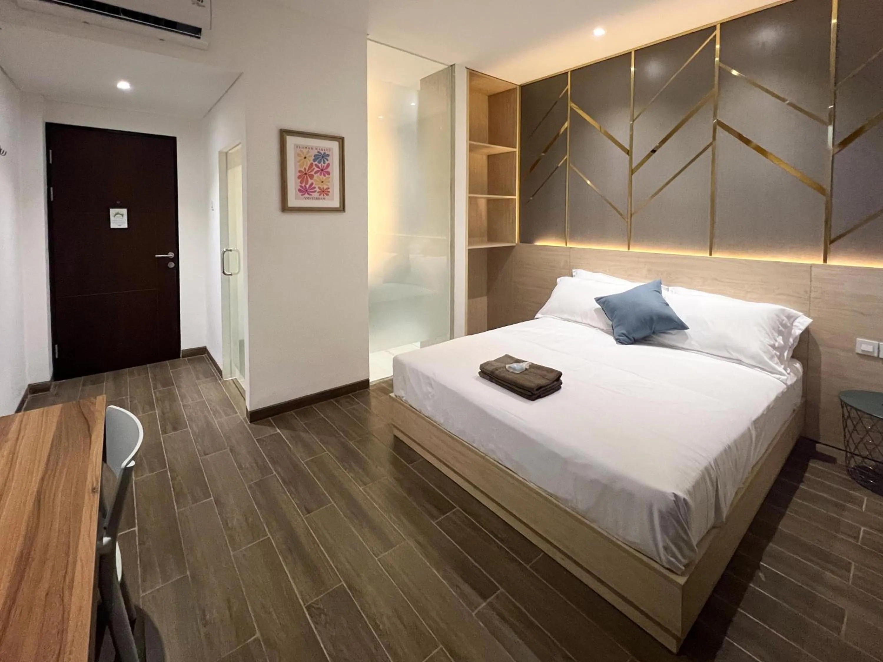 Bedroom, Bed in Box City Hotel Mojokerto