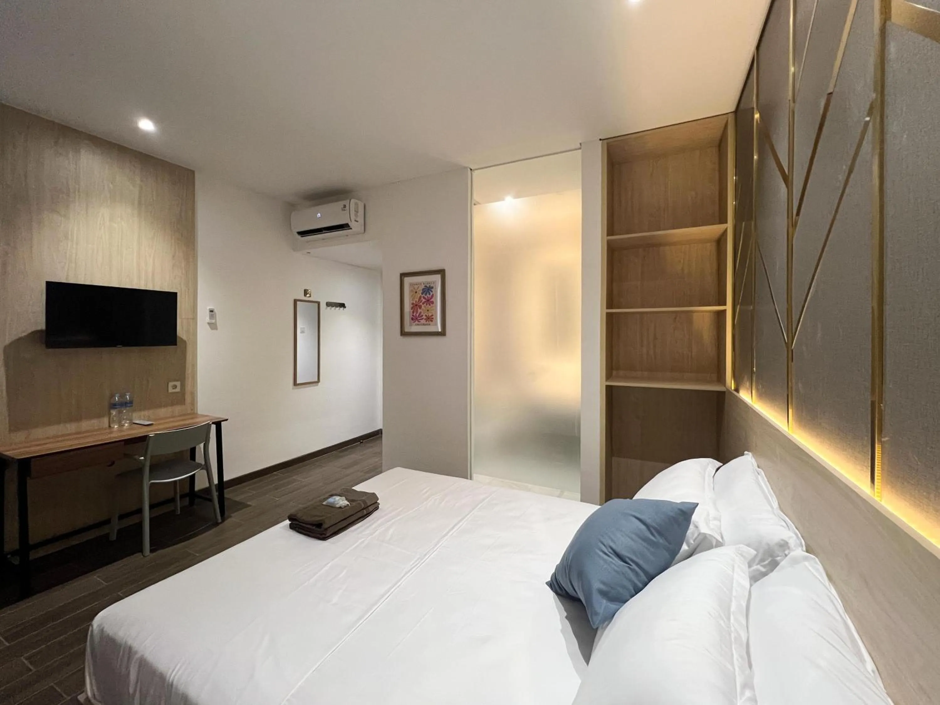 Bedroom, Bed in Box City Hotel Mojokerto