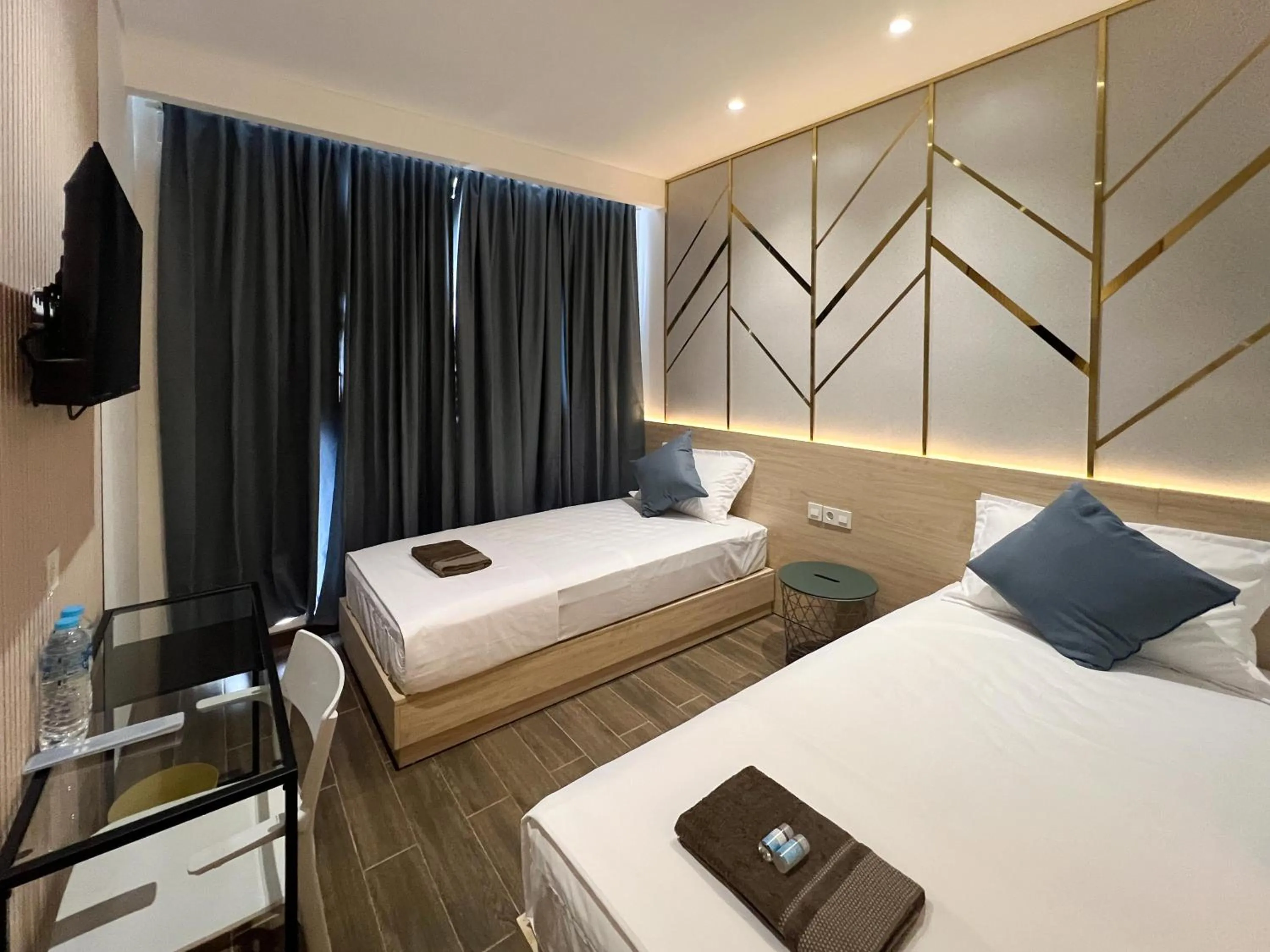 Bedroom, Bed in Box City Hotel Mojokerto