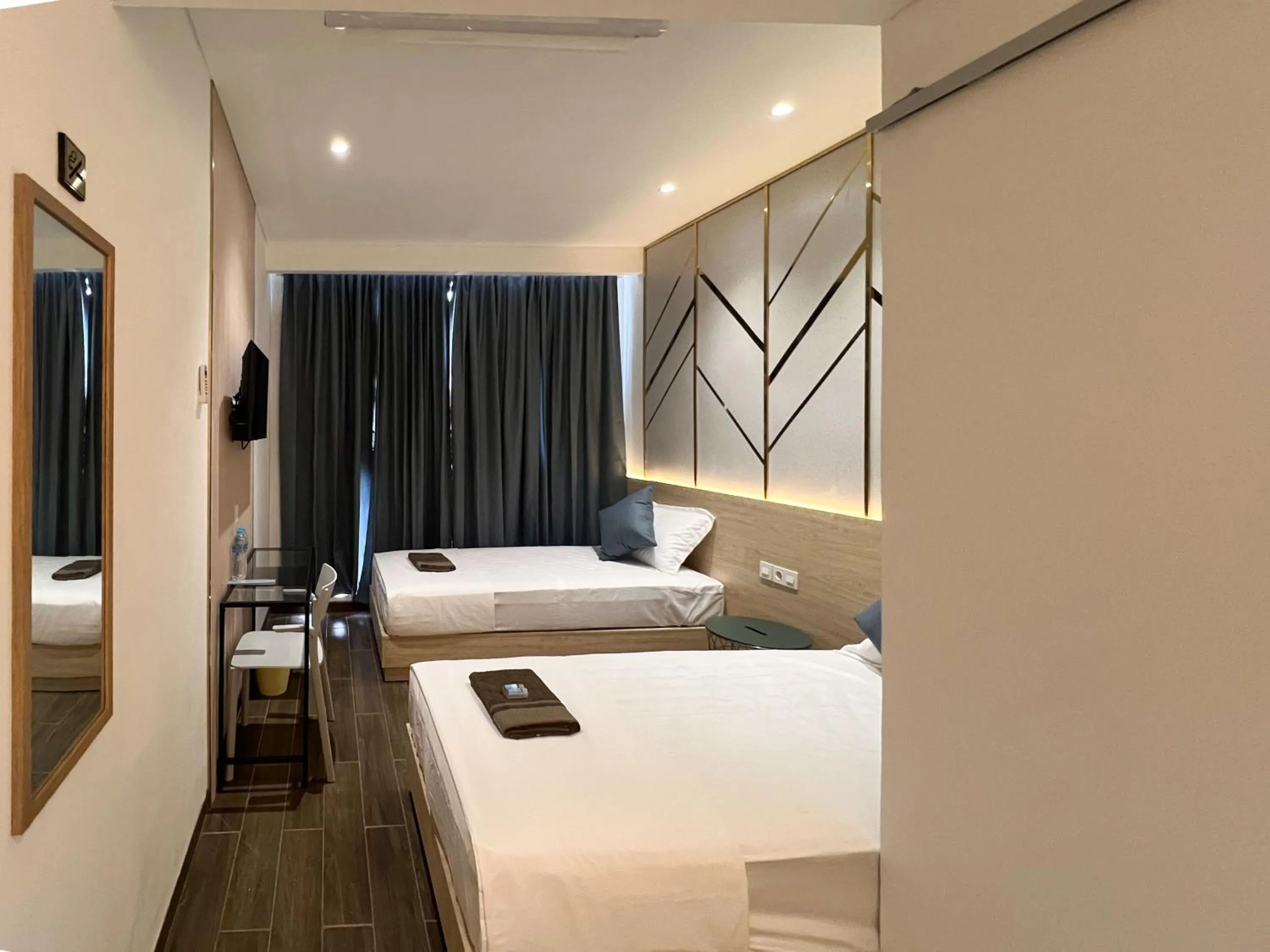 Bedroom, Bed in Box City Hotel Mojokerto