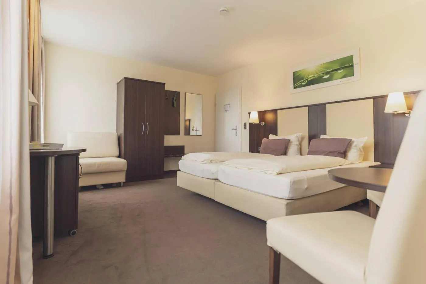 Bed in Hotel - Restaurant Sonneneck