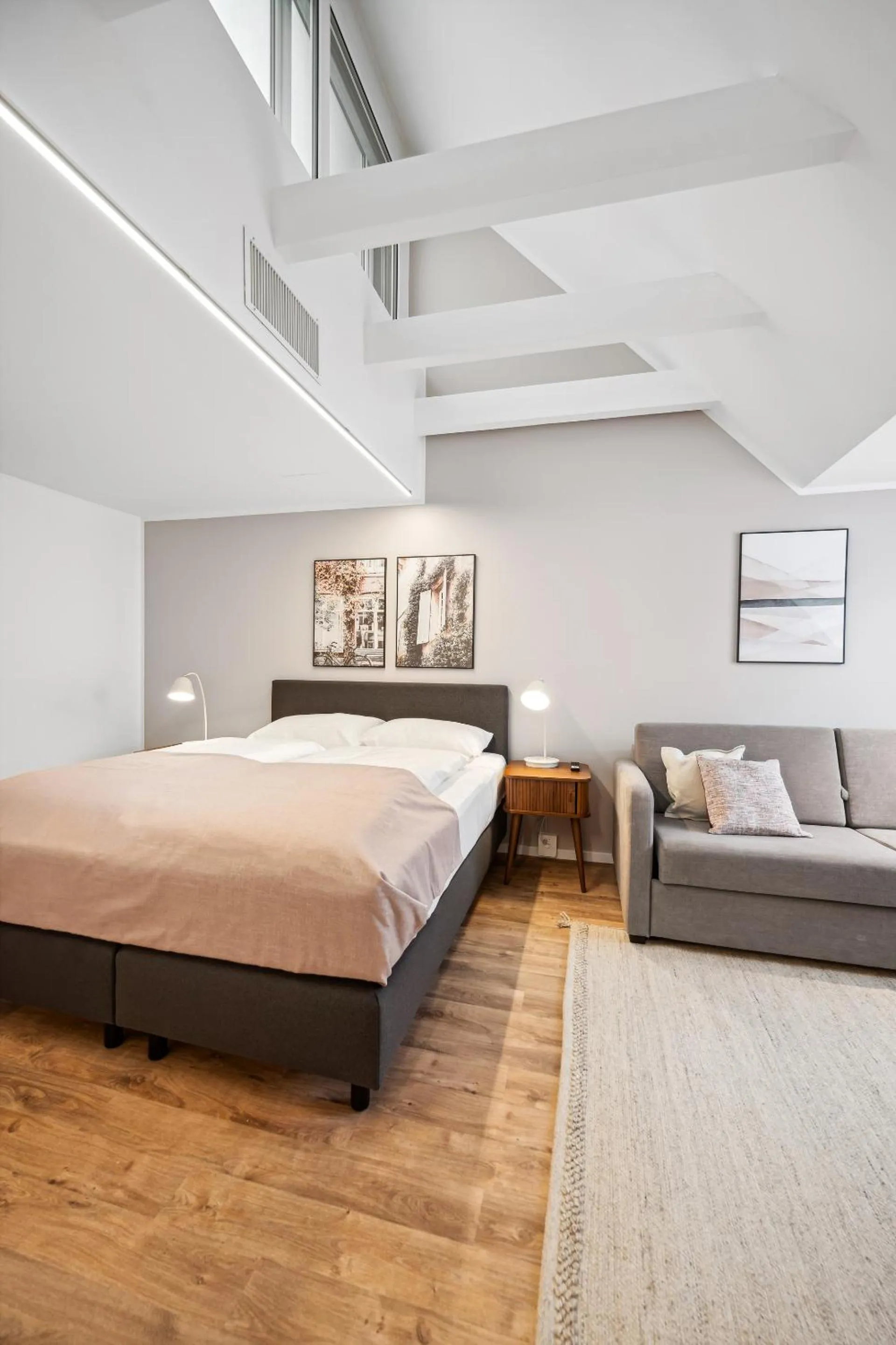 Bed in Limehome Basel Münzgasse