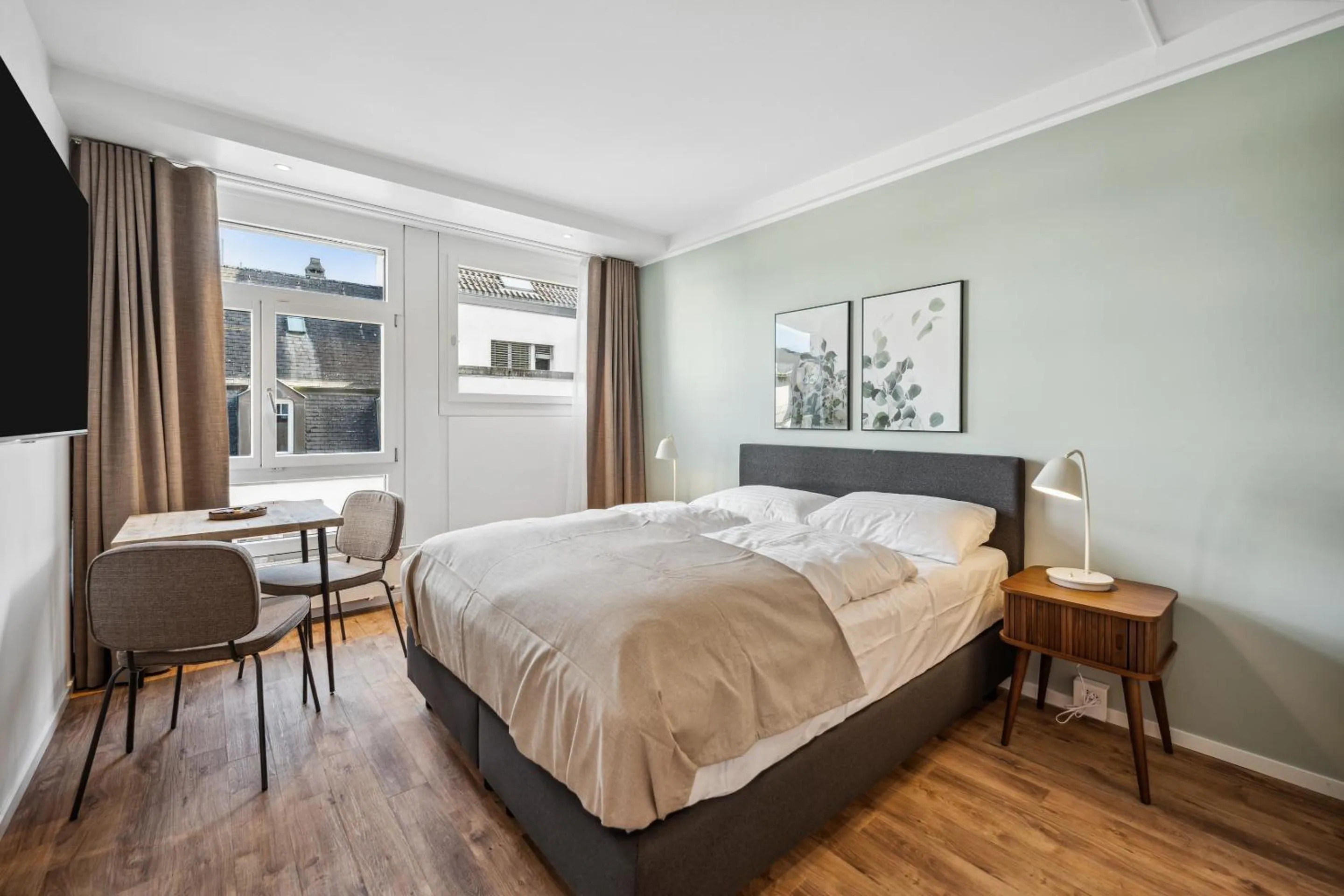 Bed in Limehome Basel Münzgasse