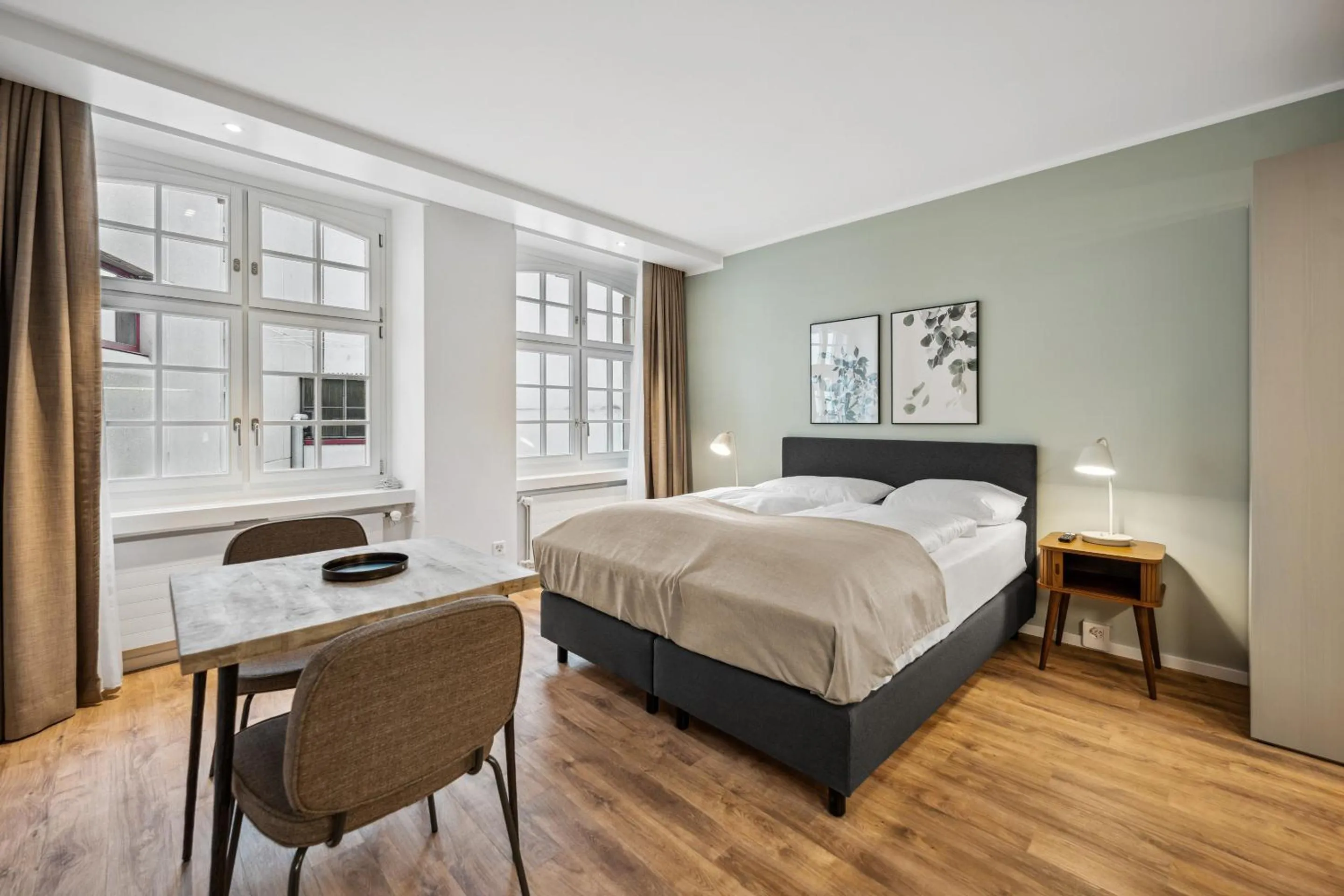 Bed in Limehome Basel Münzgasse