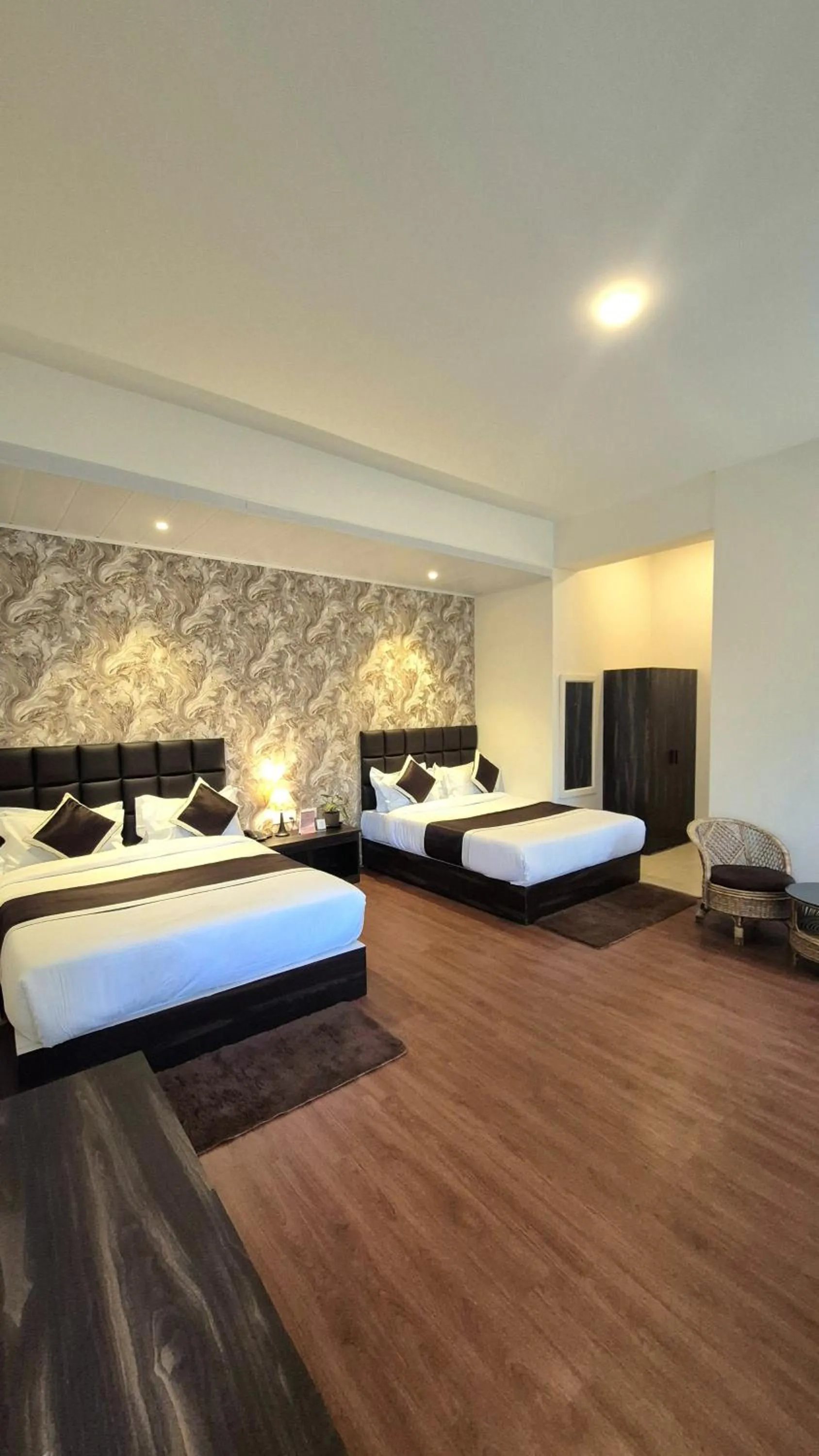 Bed in Hotel Mazong Crest