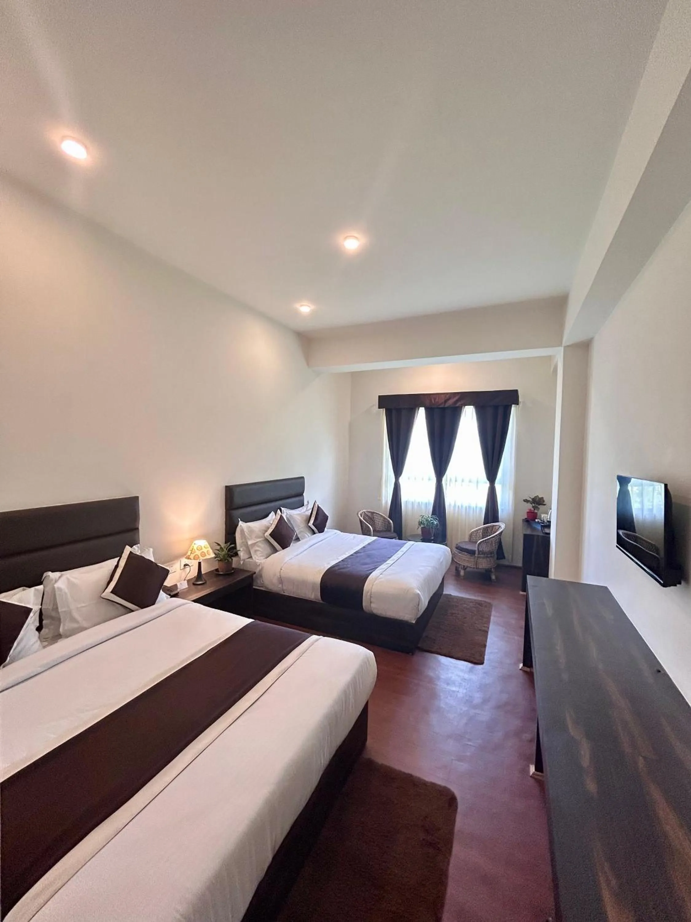 Bed in Hotel Mazong Crest