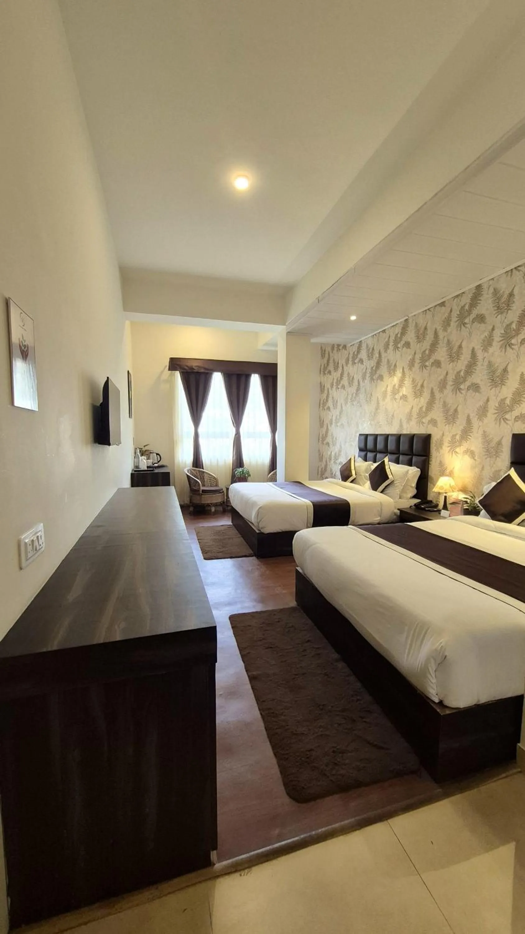 Bed in Hotel Mazong Crest