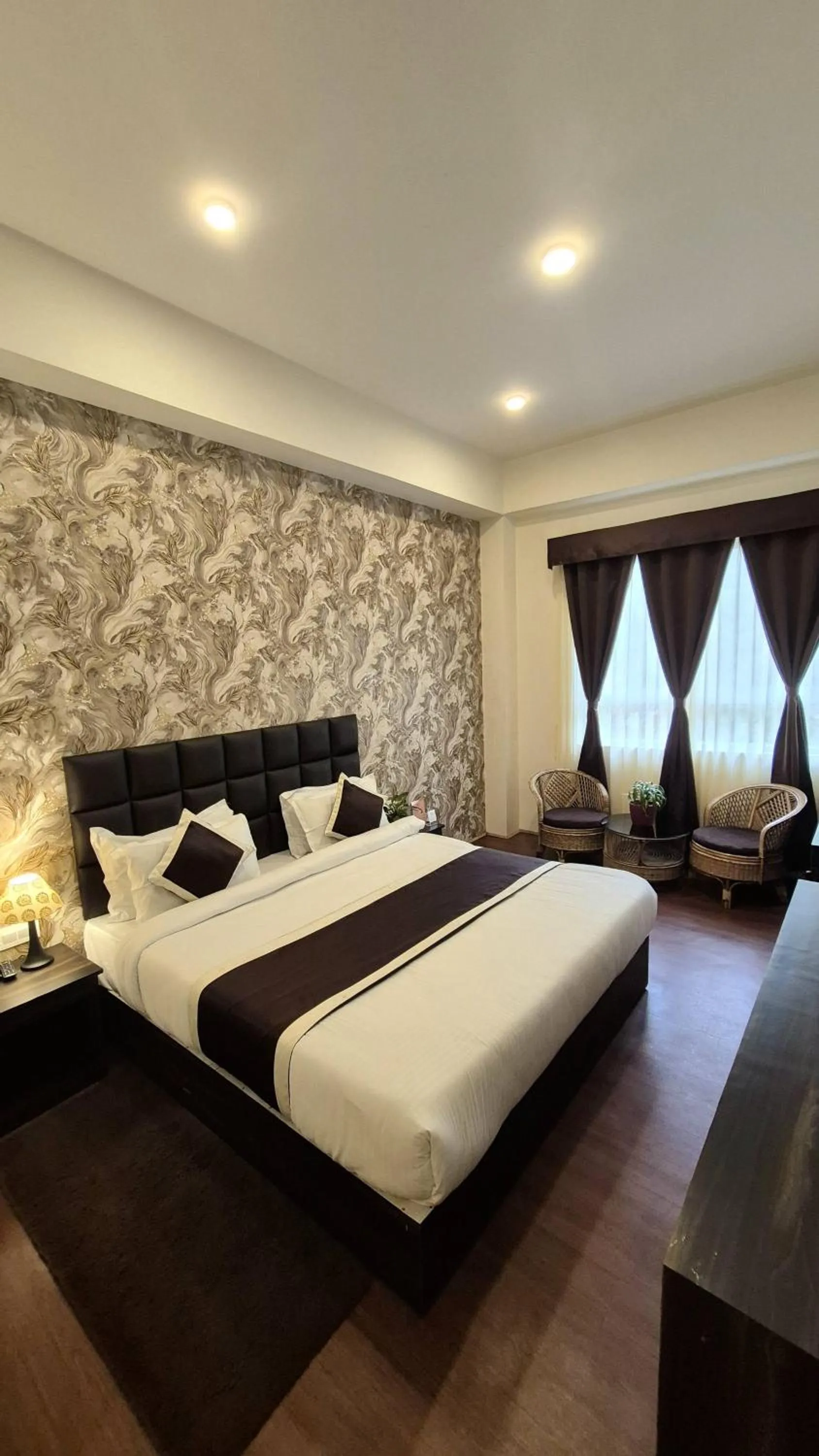 Bed in Hotel Mazong Crest