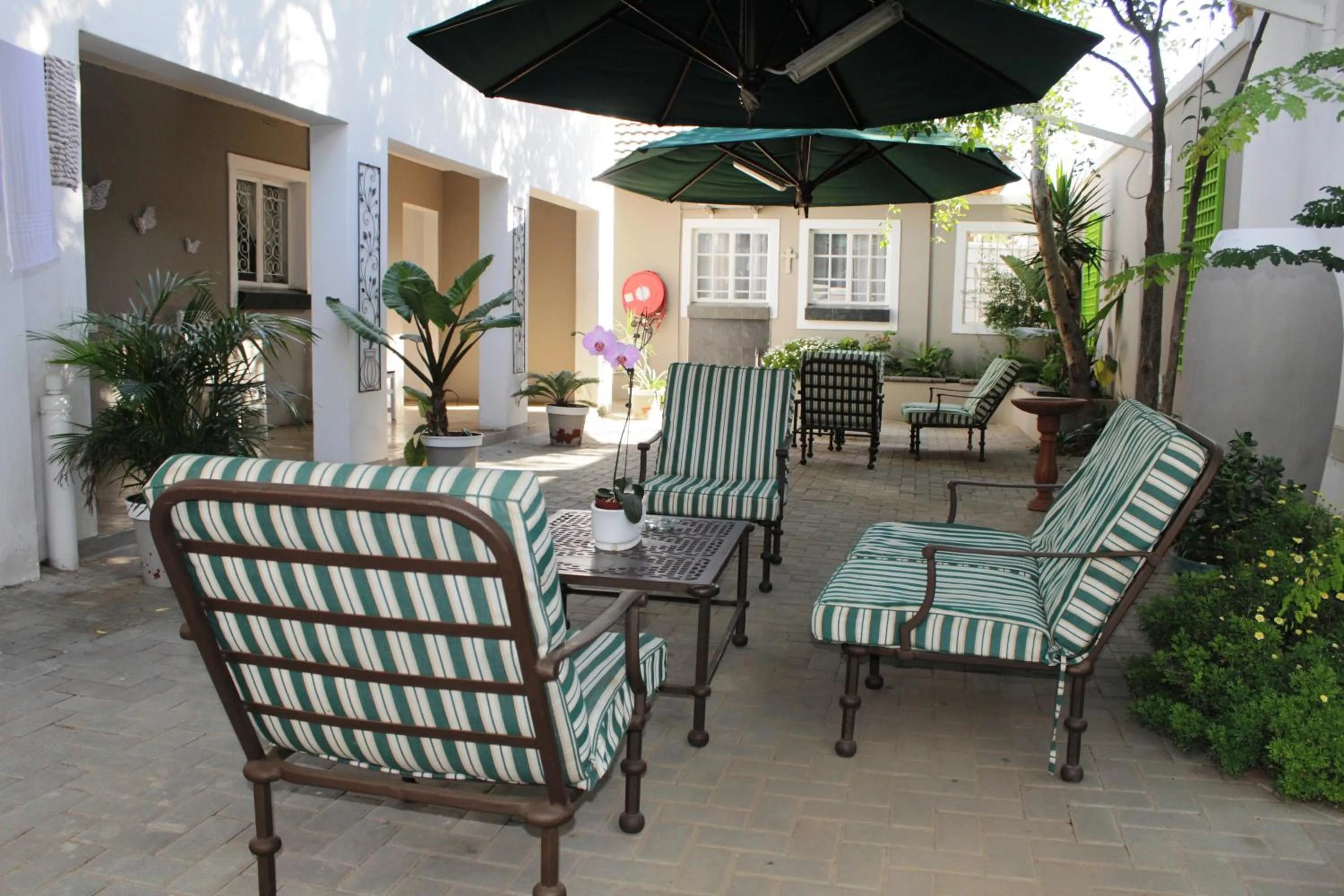 Patio in Firwood Lodge