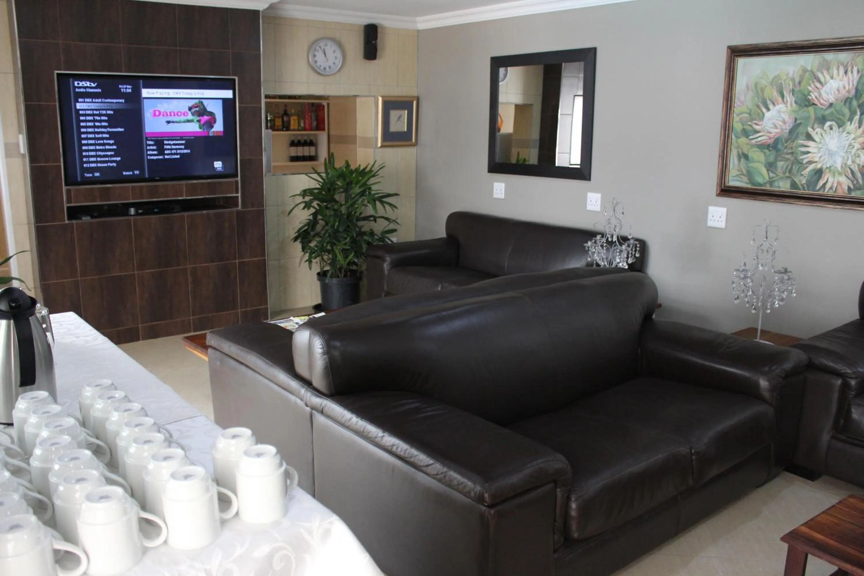 Living room in Firwood Lodge