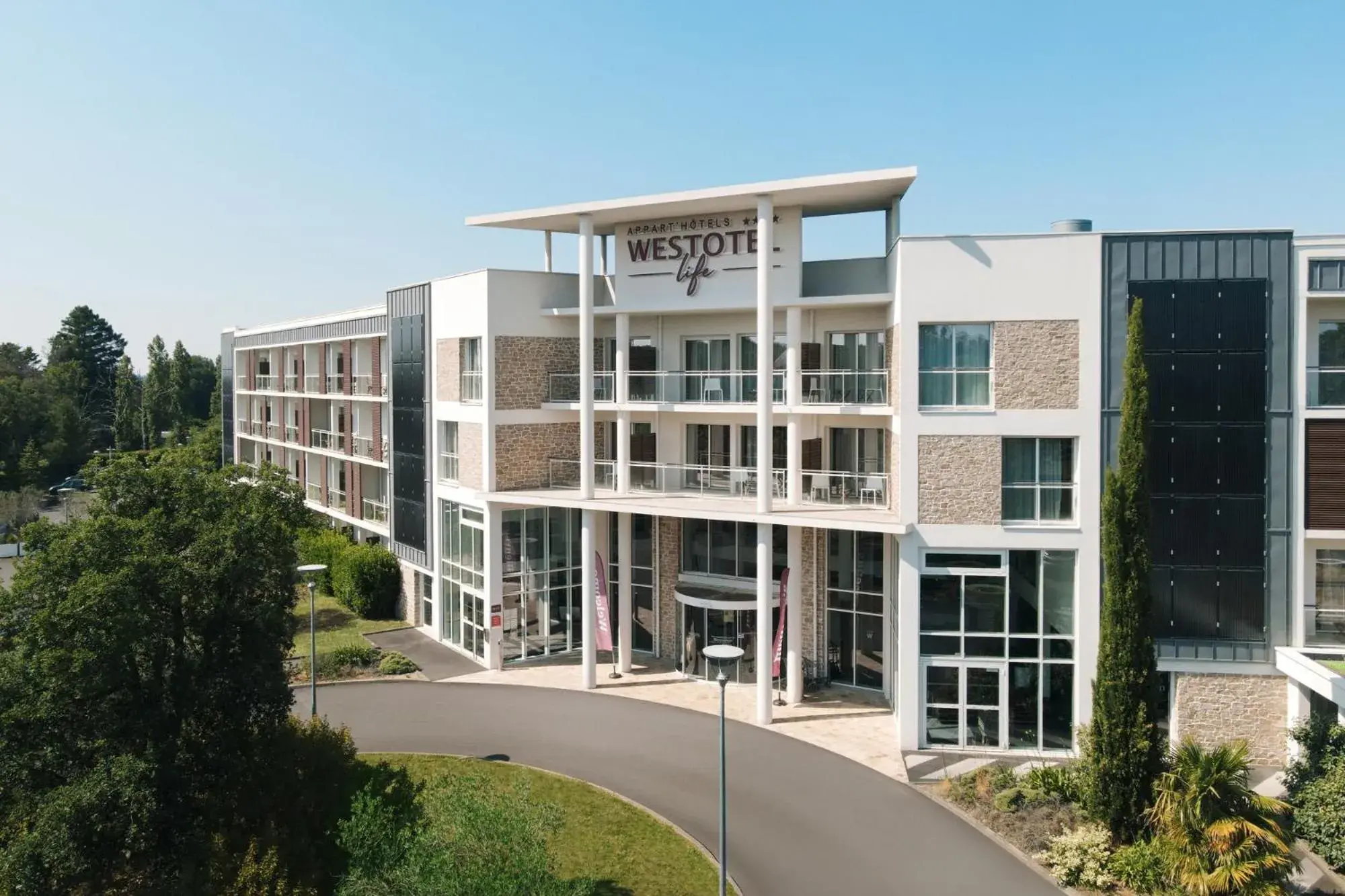 Property building in Westotel Life Nantes Carquefou Property building in Westotel Life Nantes Carquefou