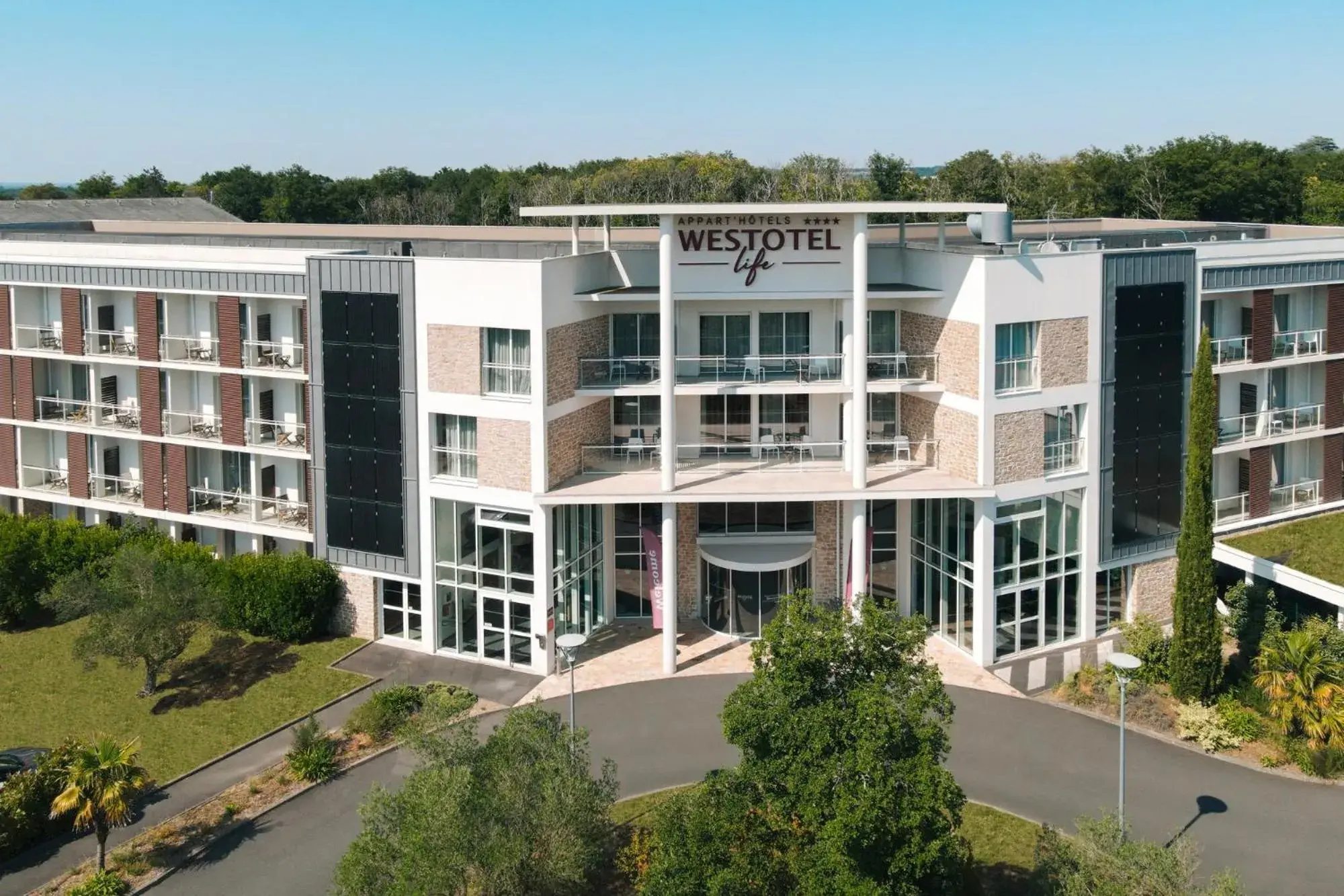 Property building in Westotel Life Nantes Carquefou Property building in Westotel Life Nantes Carquefou