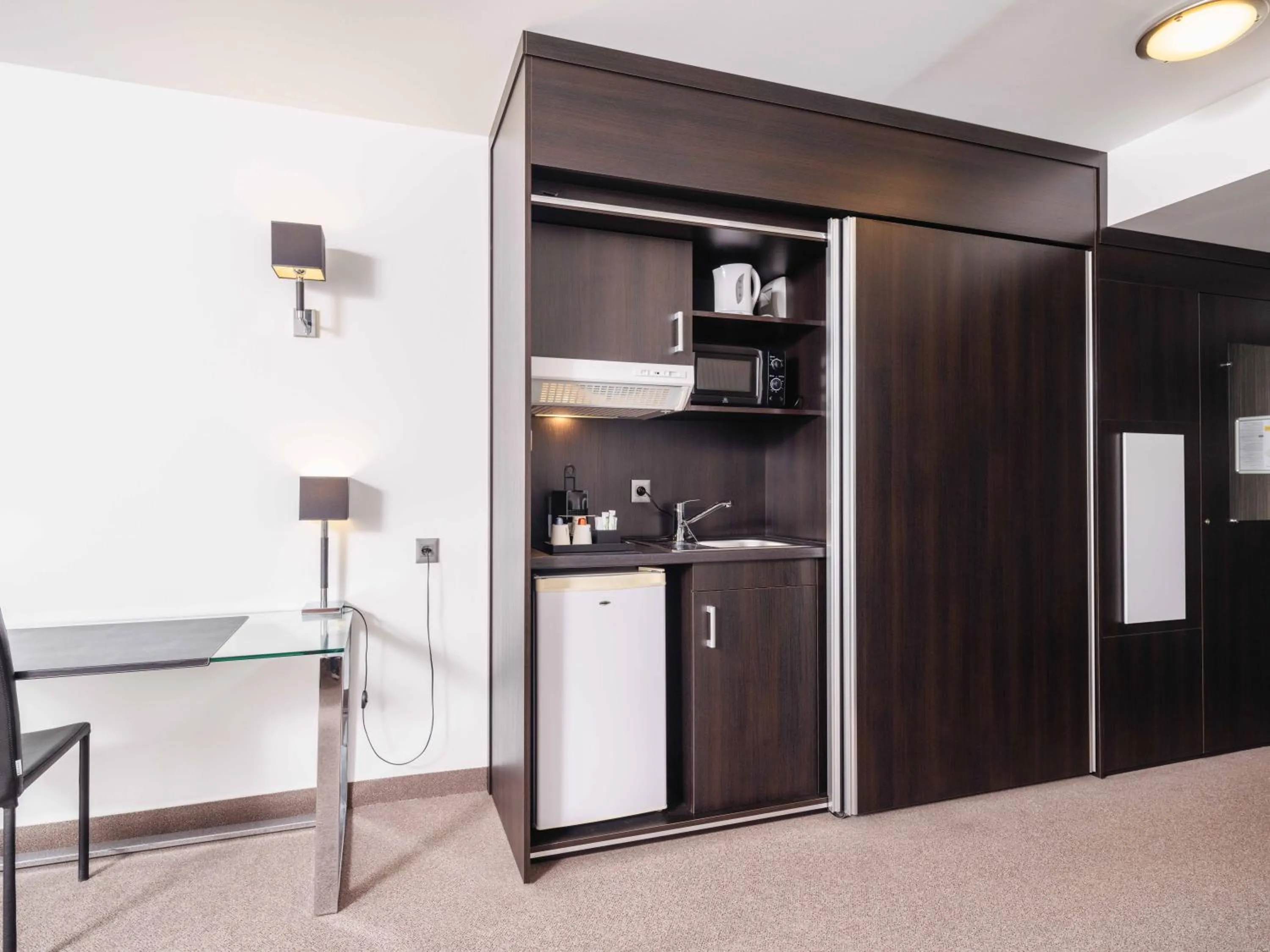 kitchen in Westotel Life Nantes Carquefou