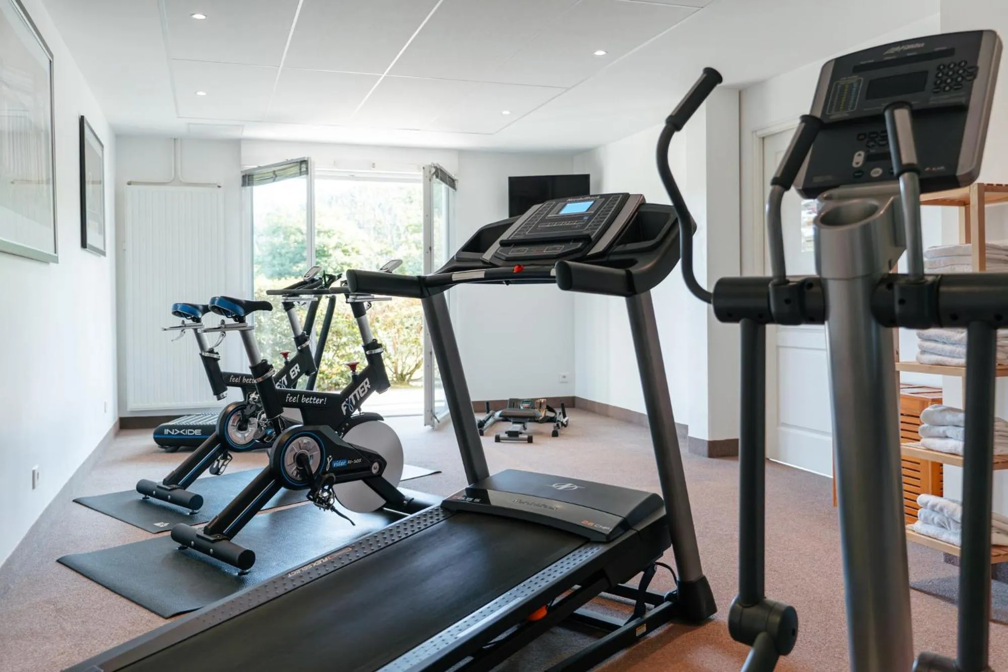 Fitness centre/facilities in Westotel Life Nantes Carquefou