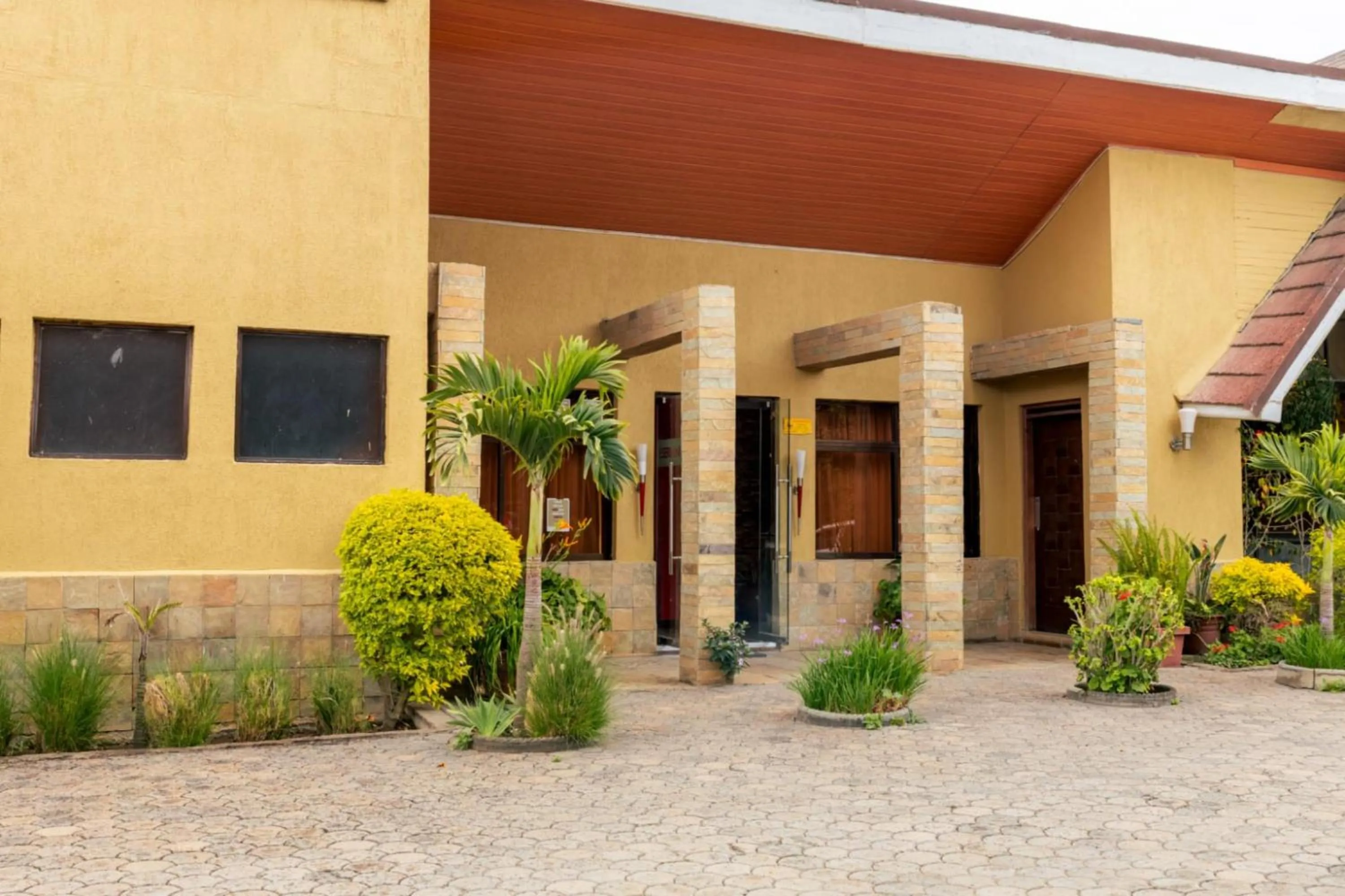 Property building in Eseriani The Hotel