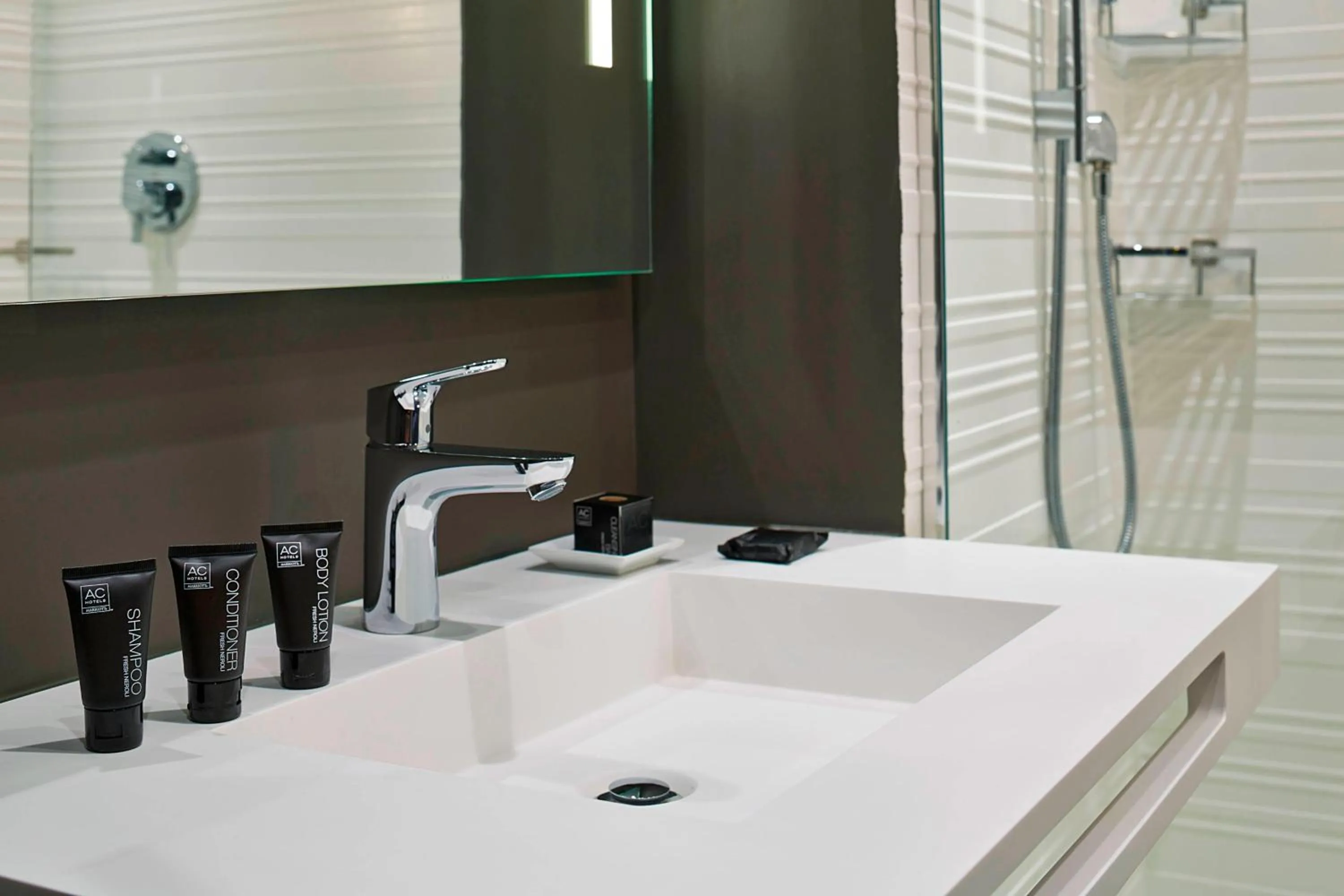 Bathroom in AC Hotel by Marriott Miami Beach