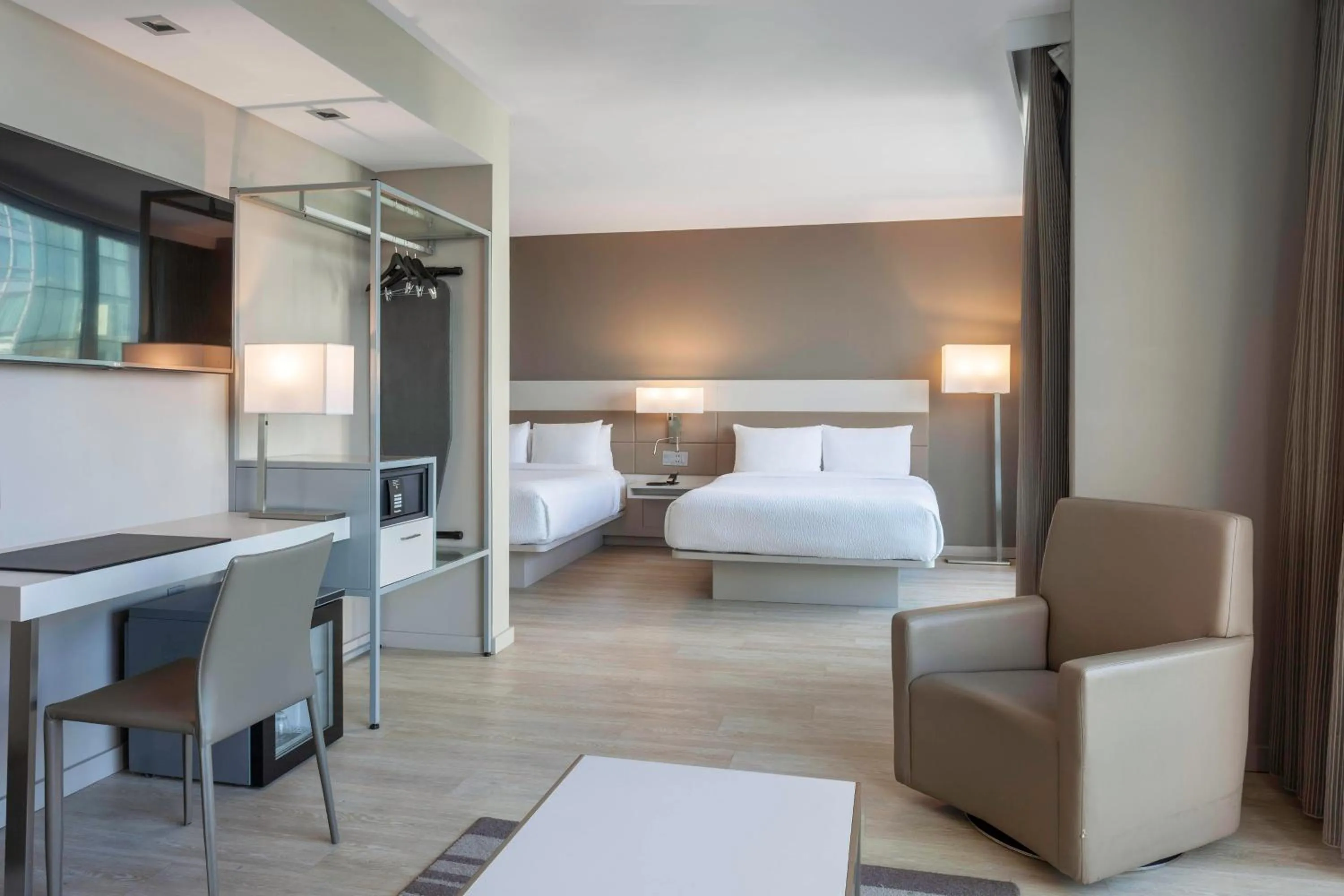 Photo of the whole room, Bed in AC Hotel by Marriott Miami Beach