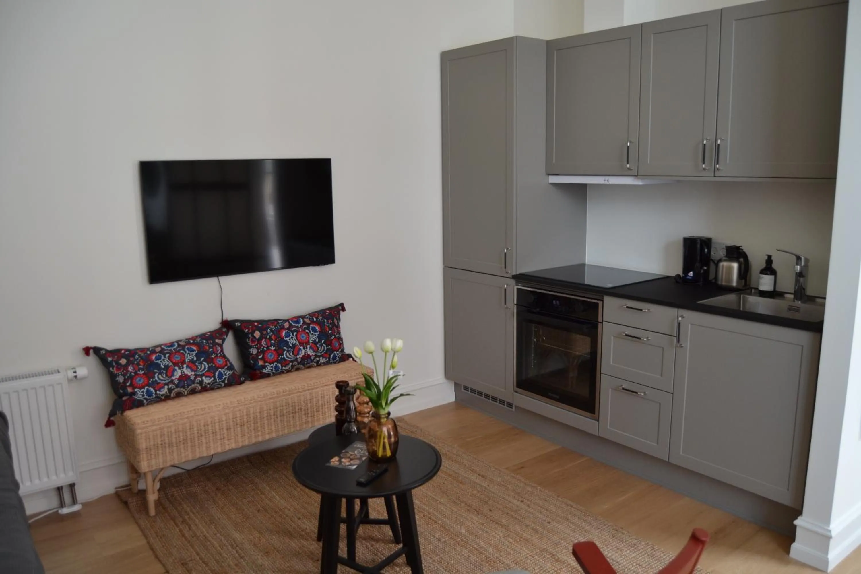 Kitchen or kitchenette in Hotel Lille Nyhavn