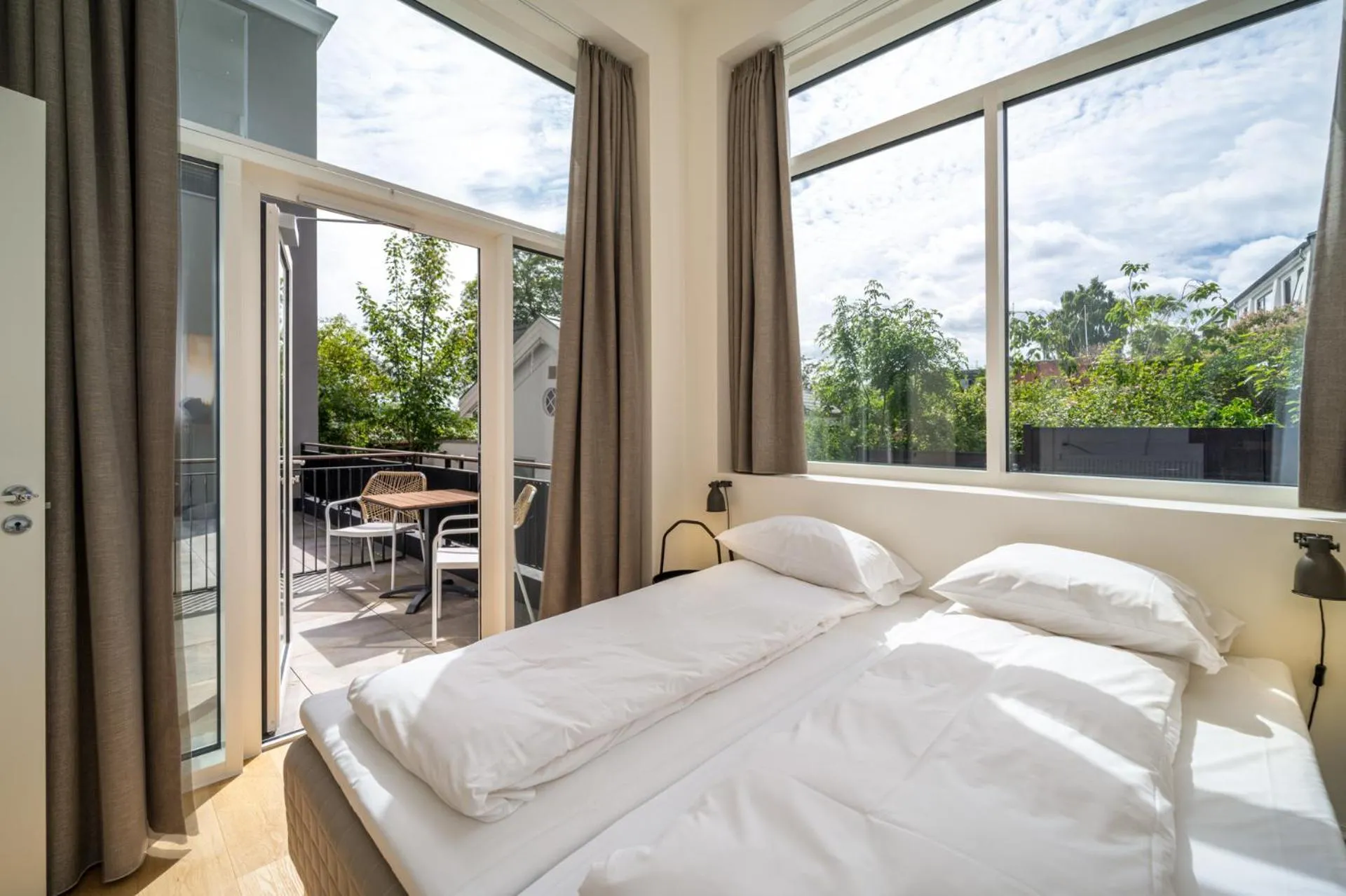 Bed in Hotel Lille Nyhavn