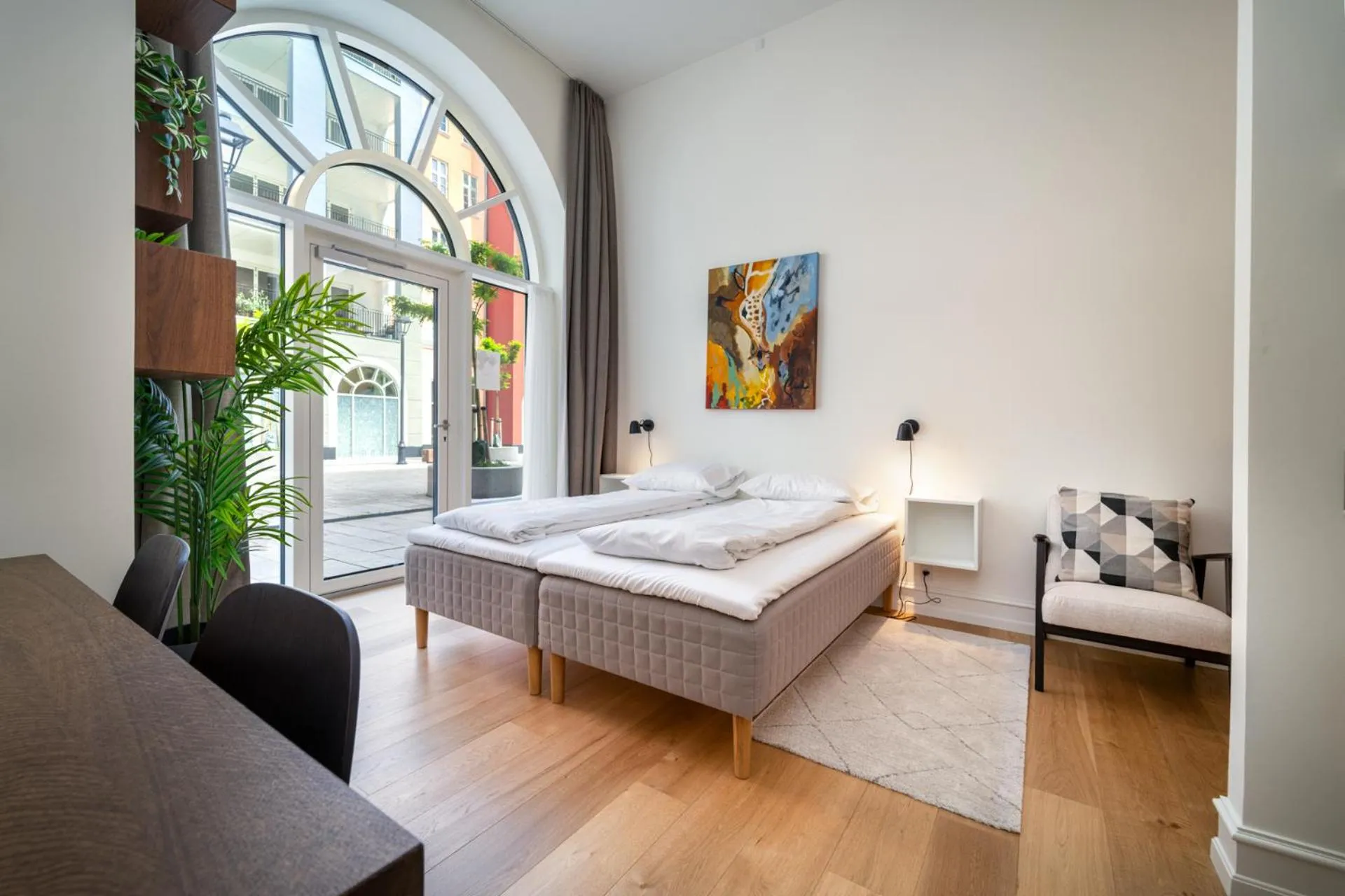 Bed in Hotel Lille Nyhavn