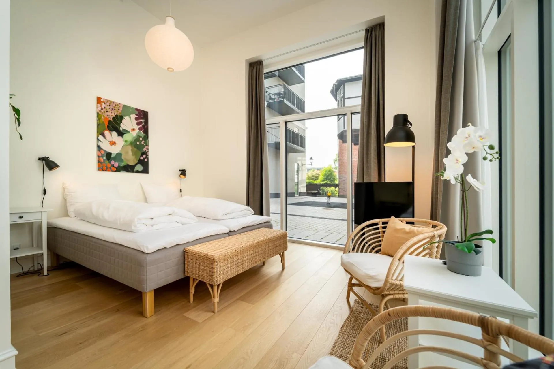 Bed in Hotel Lille Nyhavn